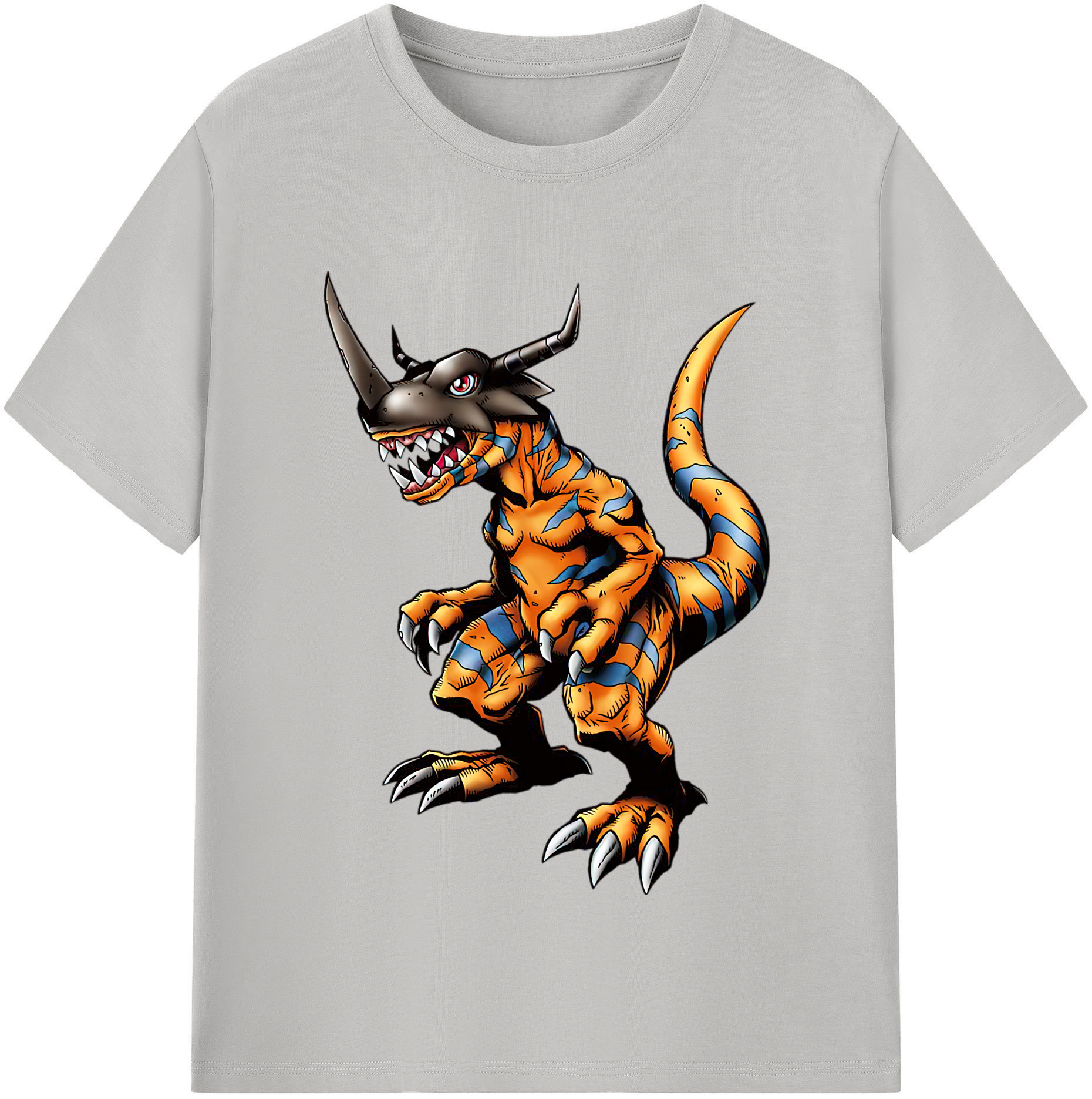（画像用） Digimon デジタルモンスター/デジモン 綿100％半袖Tシャツ（フロントプリント）