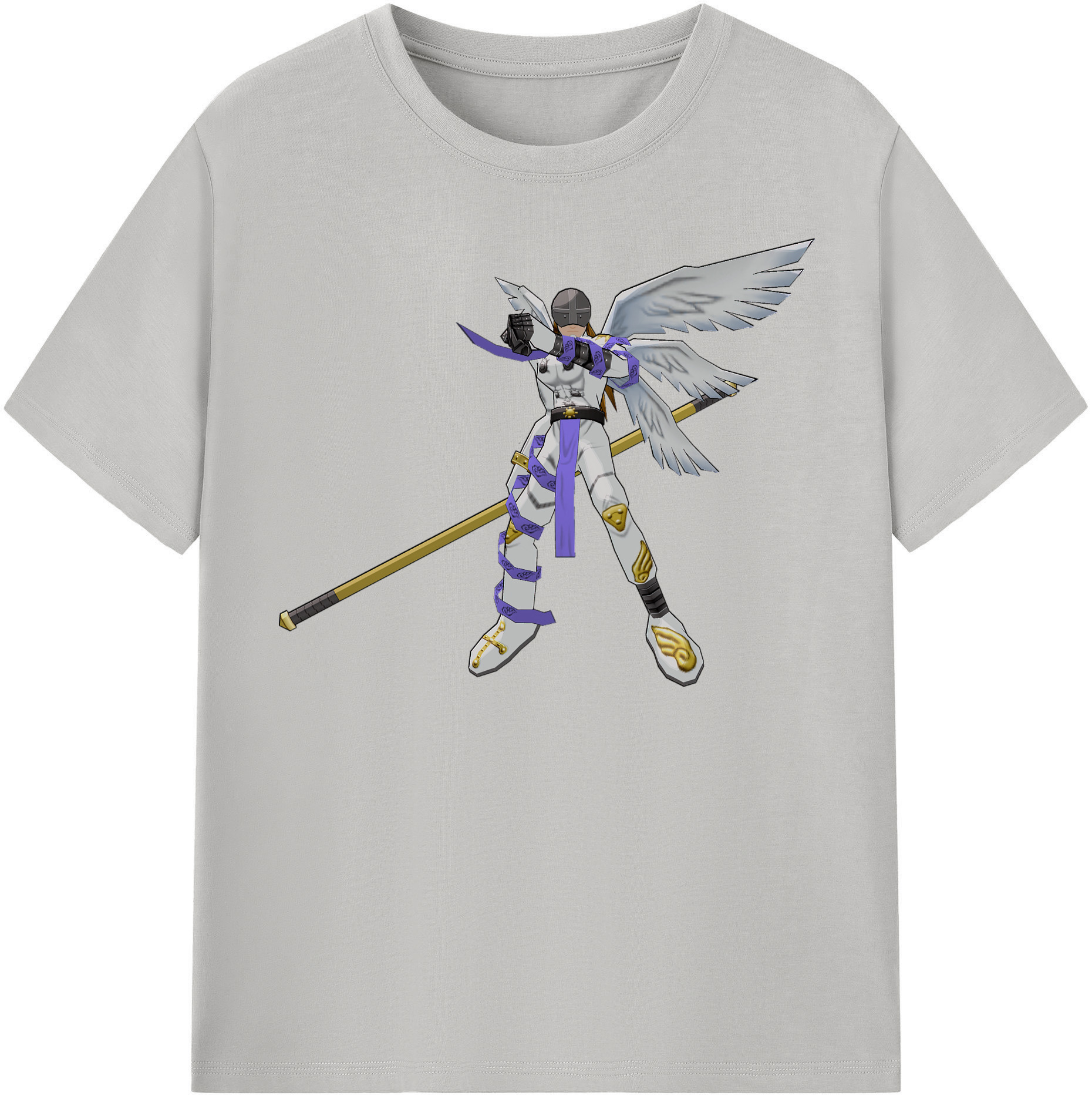 （画像用） Digimon デジタルモンスター/デジモン 綿100％半袖Tシャツ（フロントプリント）