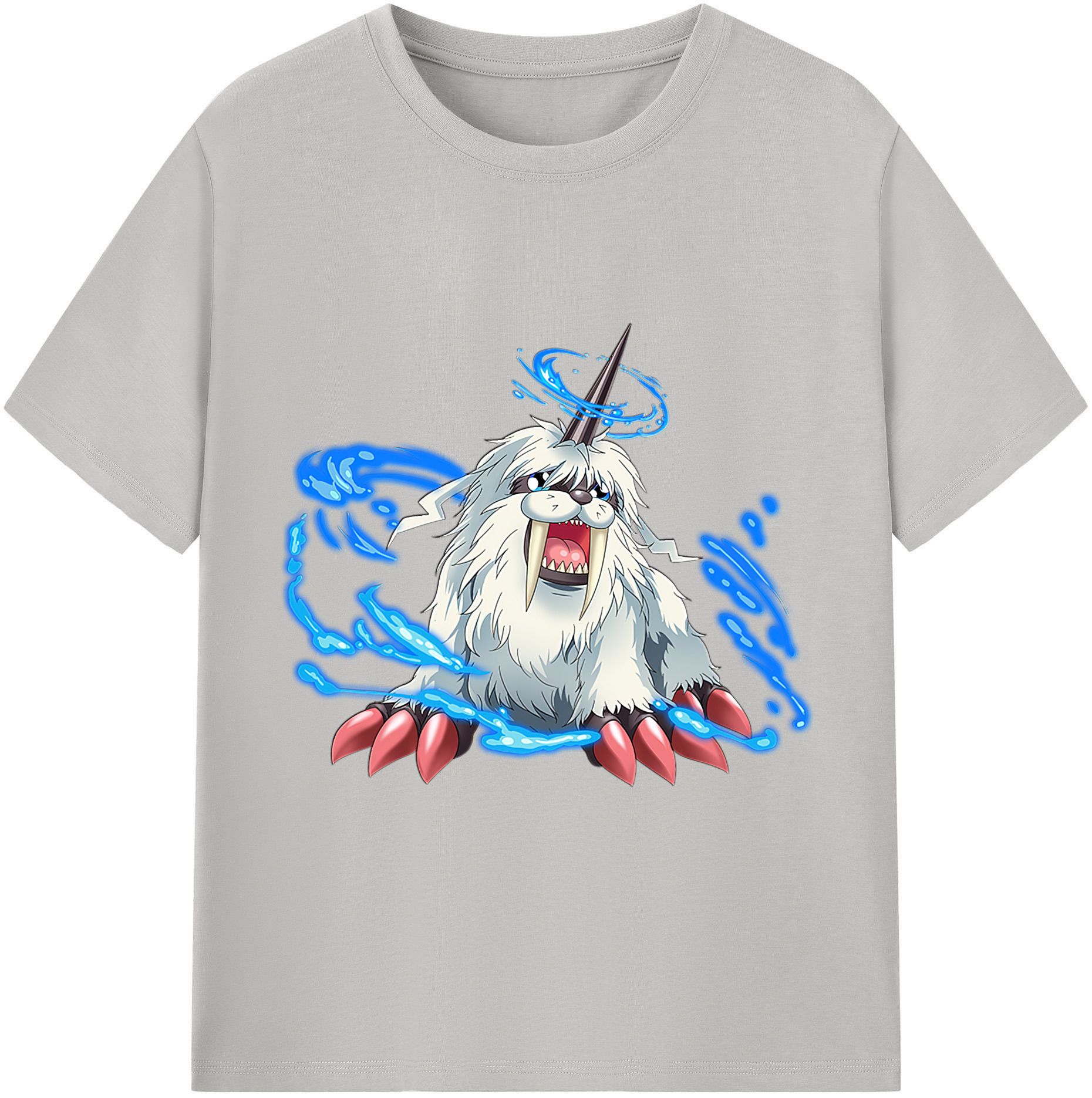（画像用） Digimon デジタルモンスター/デジモン 綿100％半袖Tシャツ（フロントプリント）