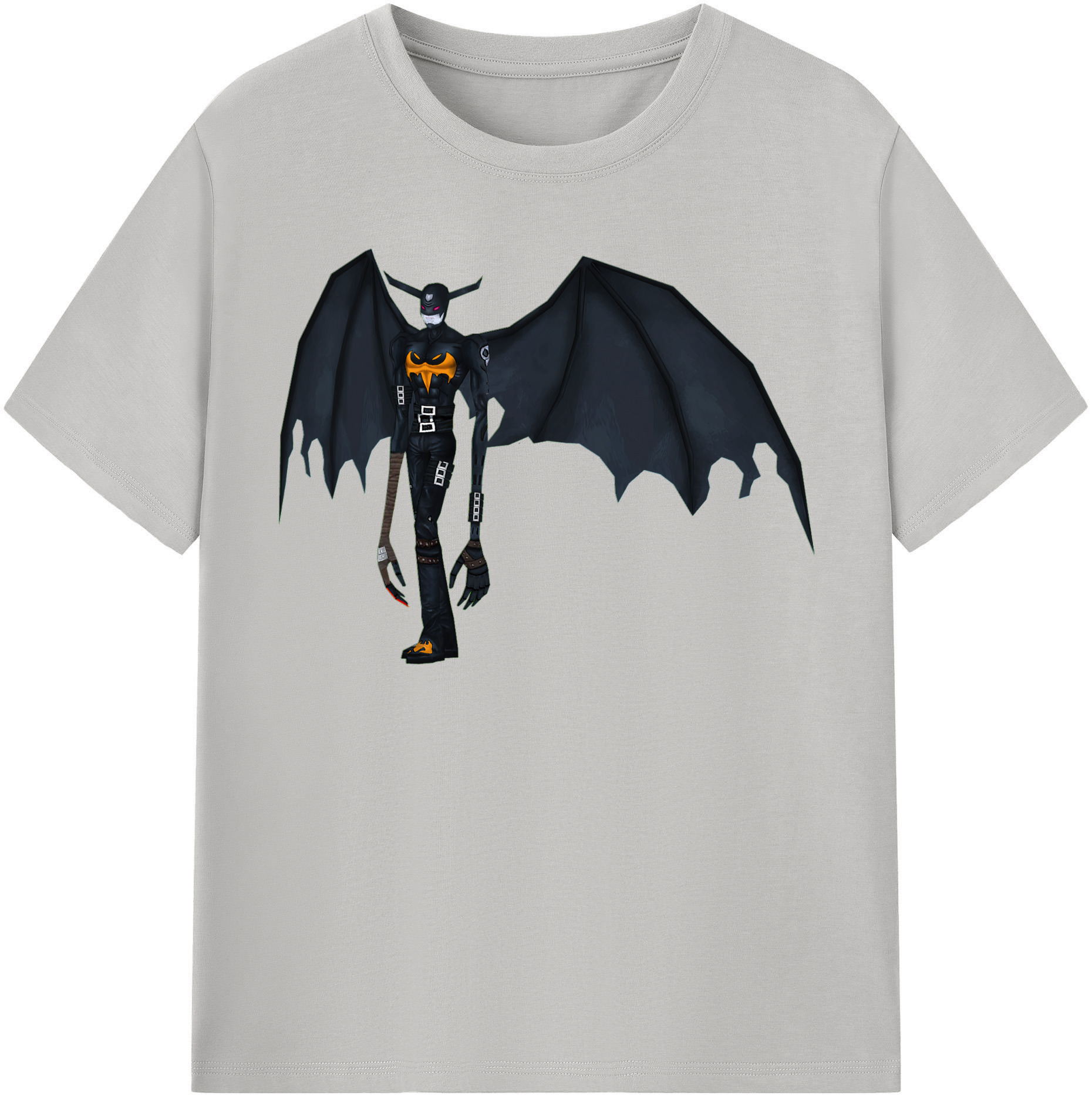 （画像用） Digimon デジタルモンスター/デジモン 綿100％半袖Tシャツ（フロントプリント）