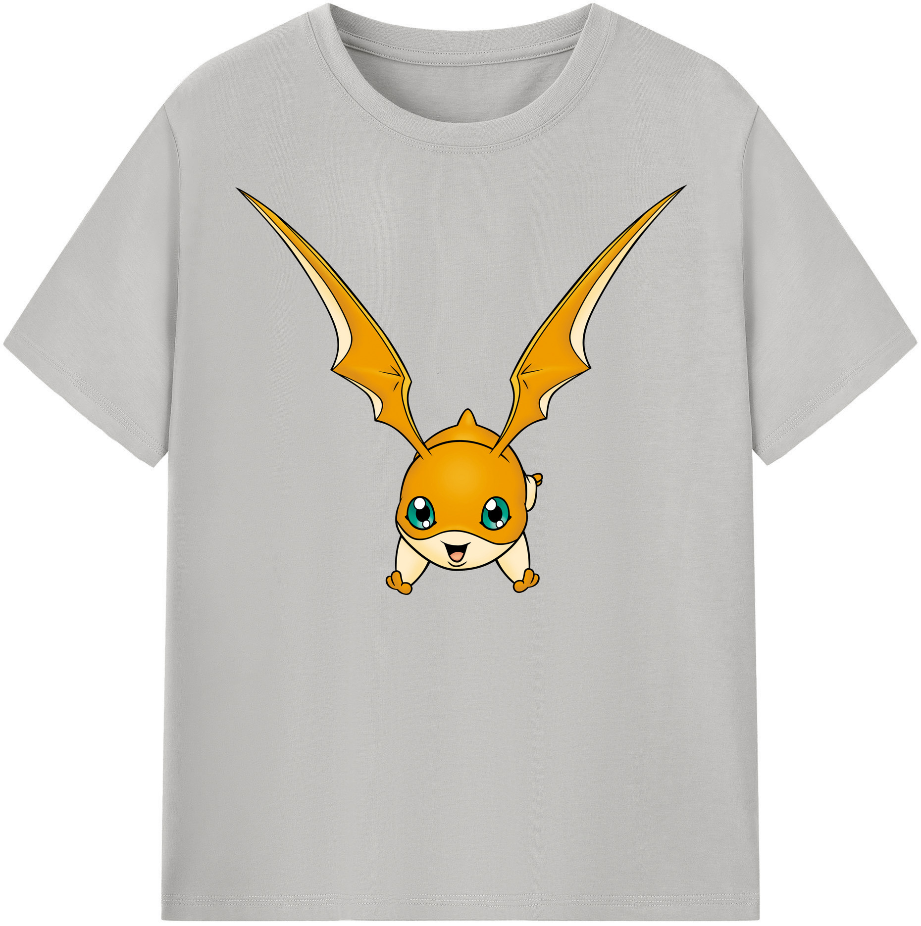 （画像用） Digimon デジタルモンスター/デジモン 綿100％半袖Tシャツ（フロントプリント）