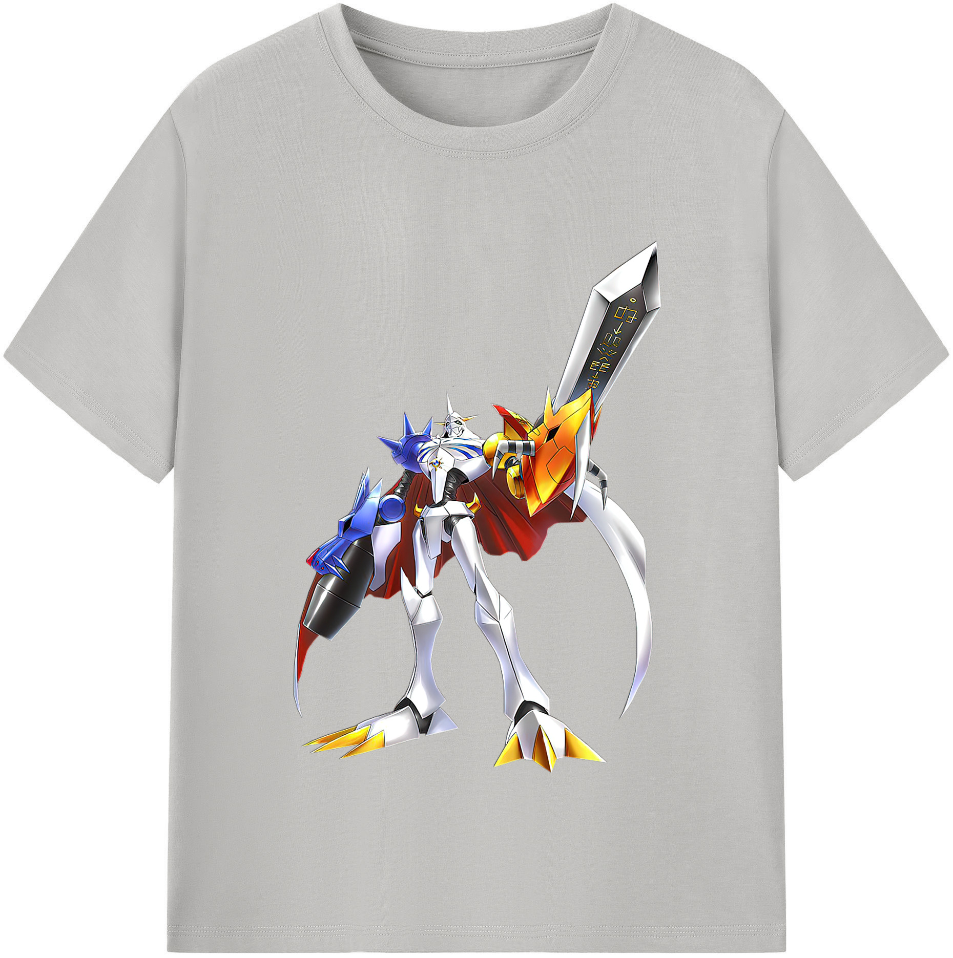 （画像用） Digimon デジタルモンスター/デジモン 綿100％半袖Tシャツ（フロントプリント）