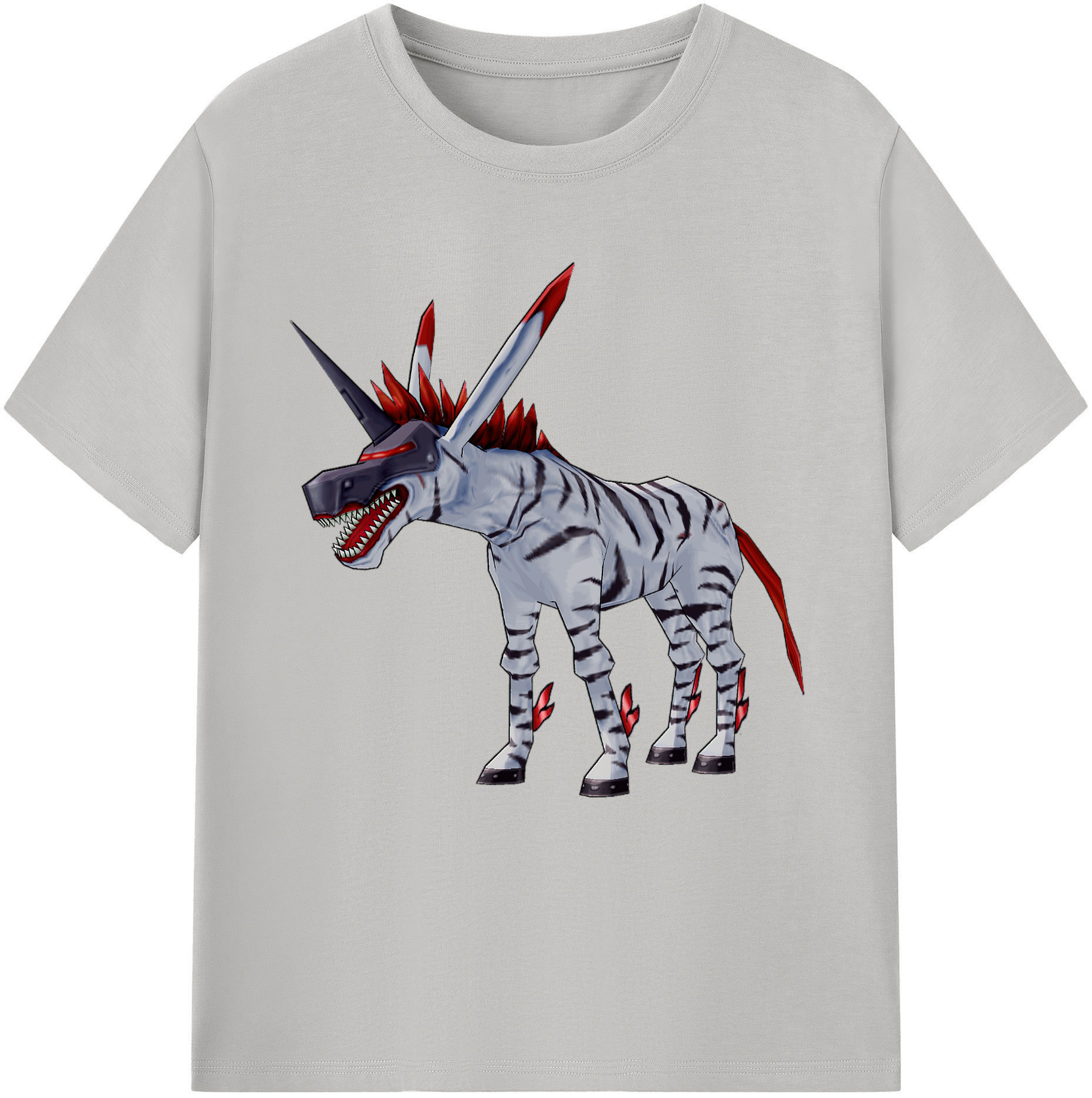 （画像用） Digimon デジタルモンスター/デジモン 綿100％半袖Tシャツ（フロントプリント）