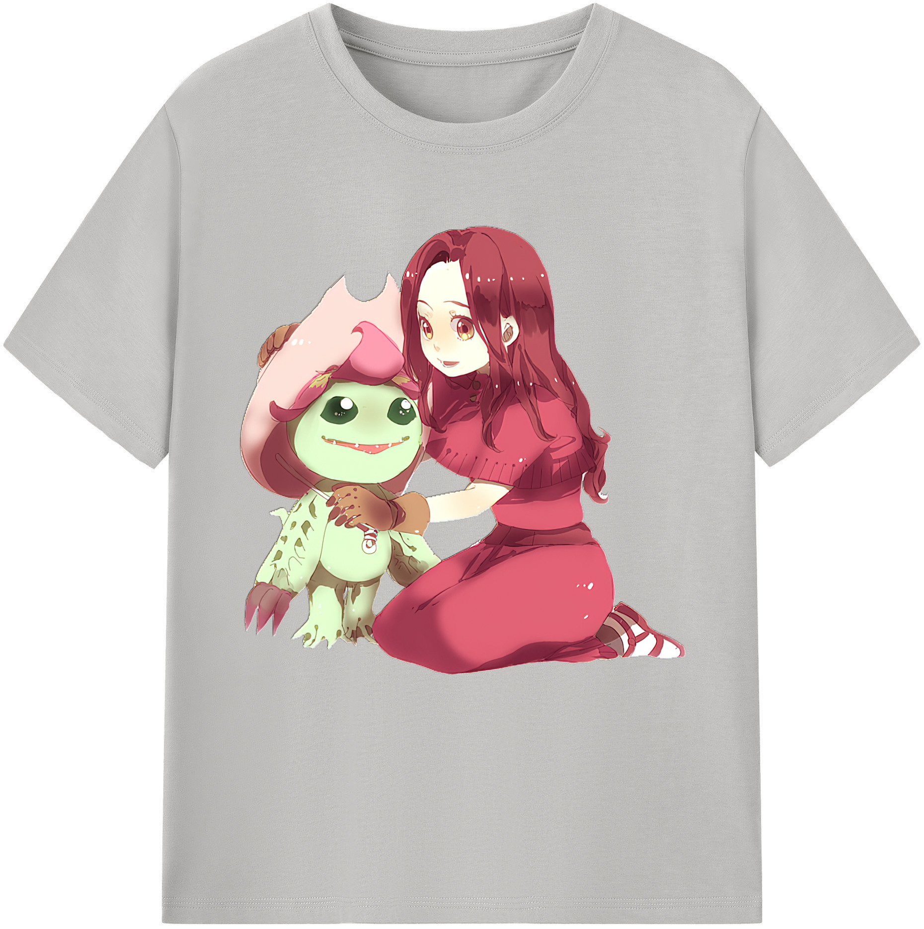 （画像用） Digimon デジタルモンスター/デジモン 綿100％半袖Tシャツ（フロントプリント）