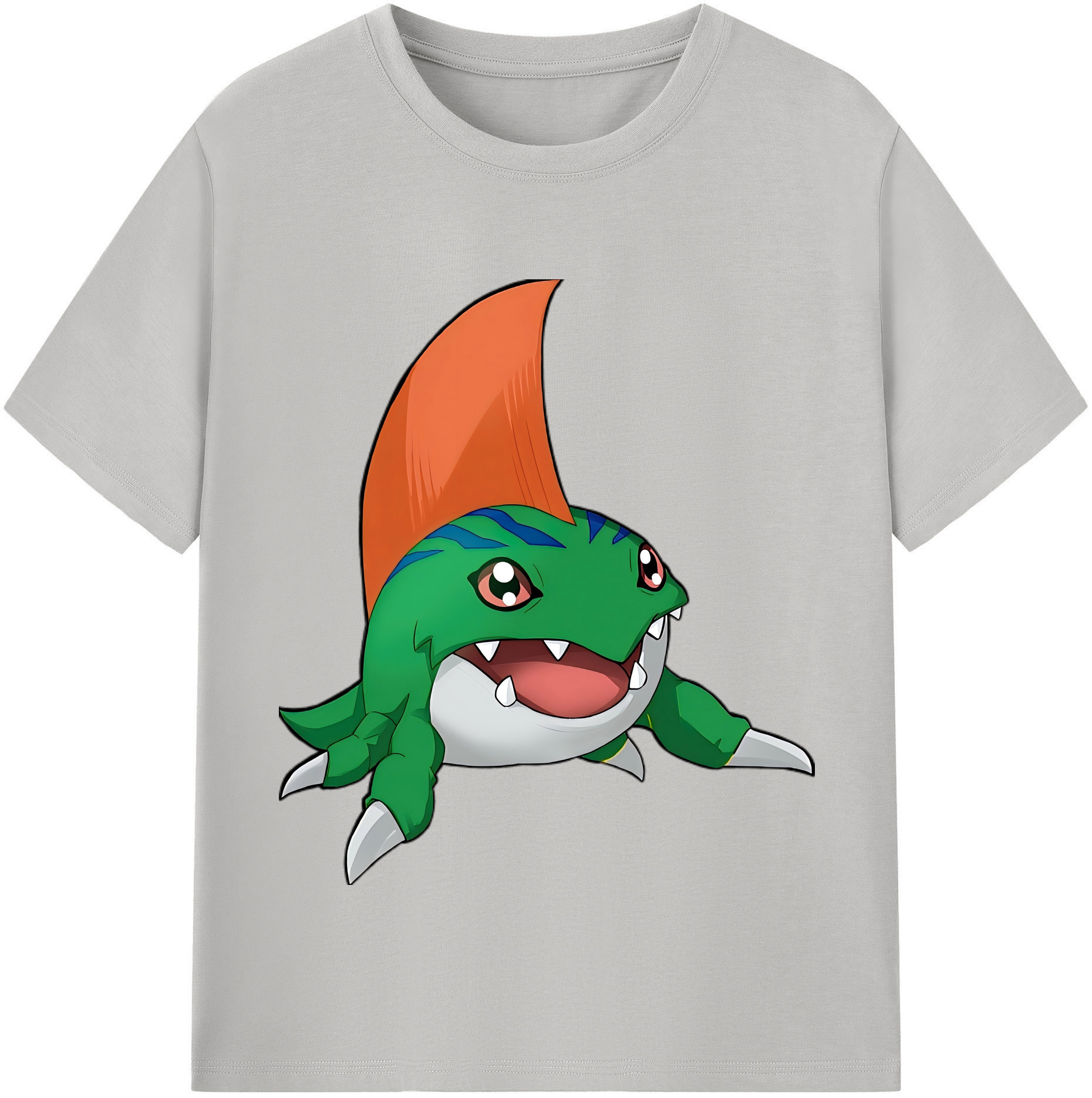（画像用） Digimon デジタルモンスター/デジモン 綿100％半袖Tシャツ（フロントプリント）