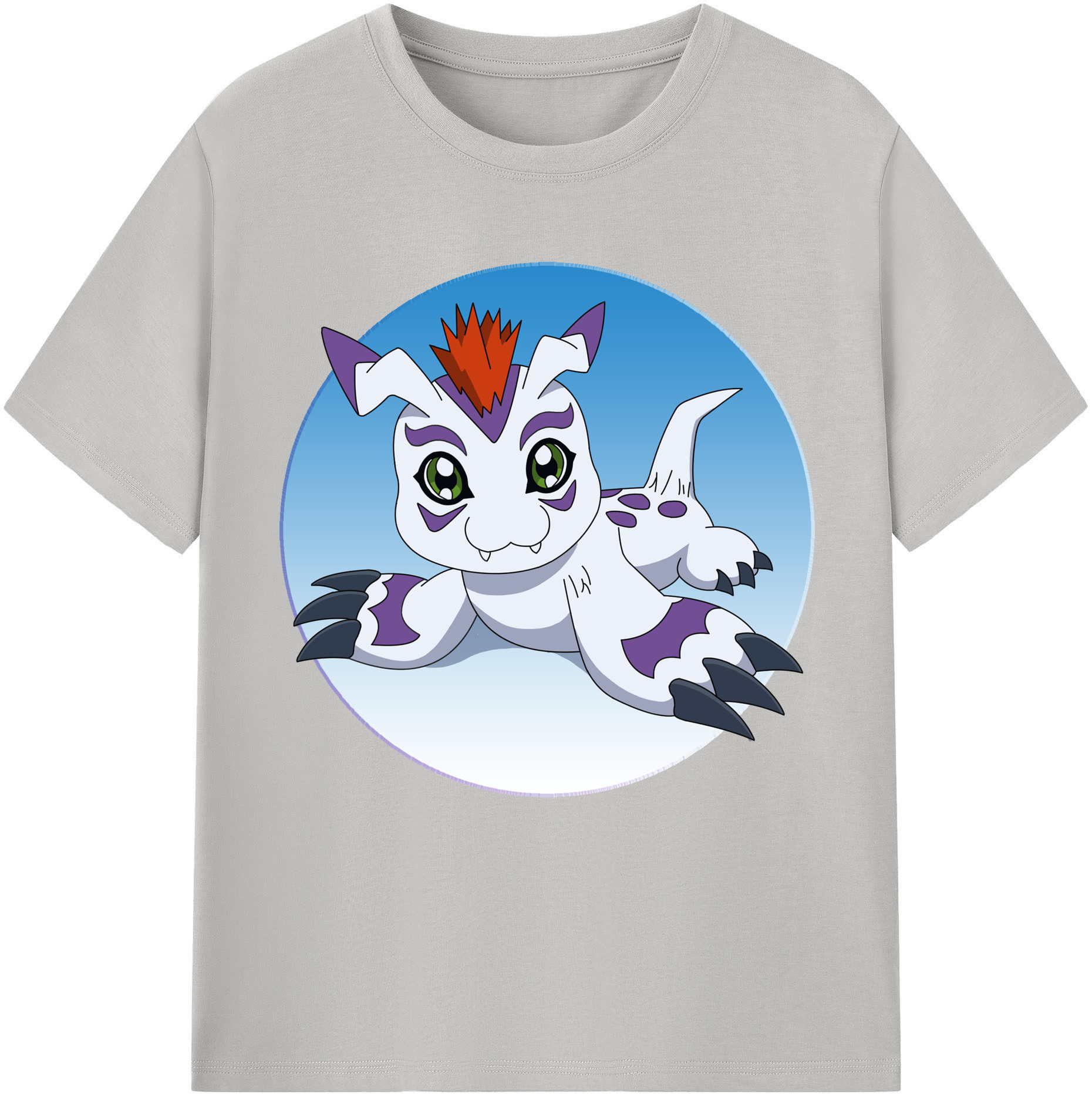 （画像用） Digimon デジタルモンスター/デジモン 綿100％半袖Tシャツ（フロントプリント）