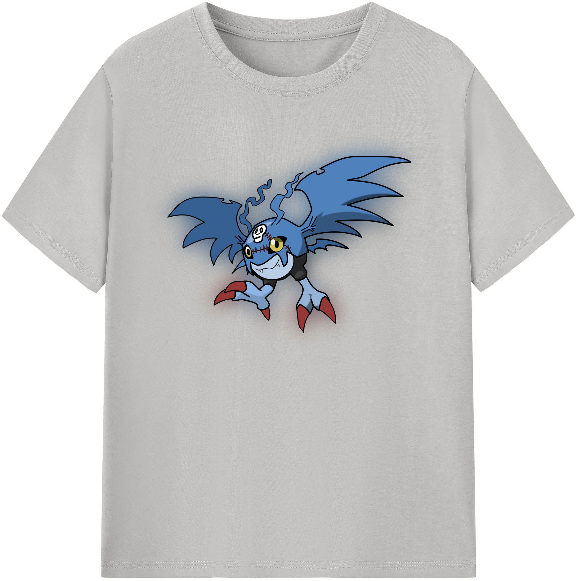 （画像用） Digimon デジタルモンスター/デジモン 綿100％半袖Tシャツ（フロントプリント）