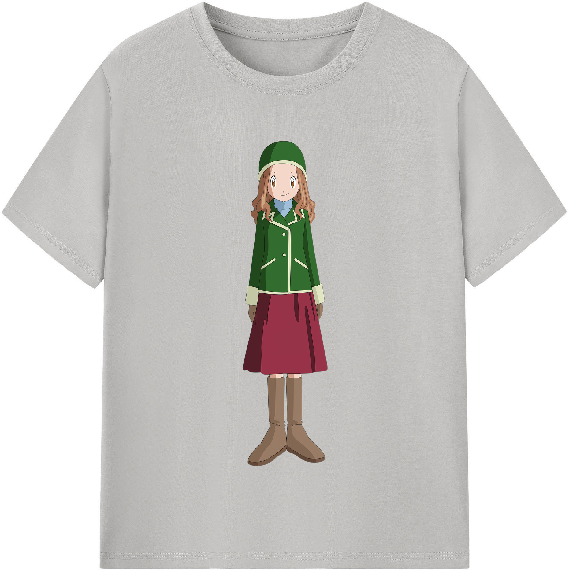 （画像用） Digimon デジタルモンスター/デジモン 綿100％半袖Tシャツ（フロントプリント）