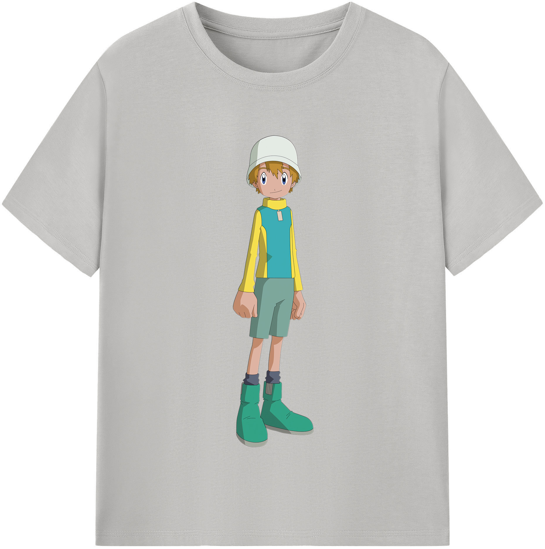 （画像用） Digimon デジタルモンスター/デジモン 綿100％半袖Tシャツ（フロントプリント）