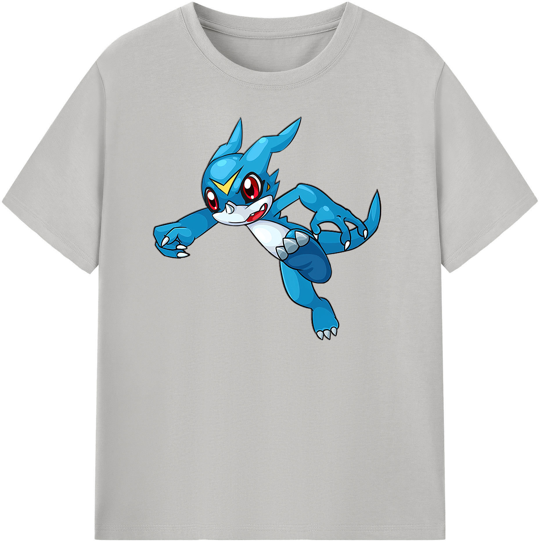 （画像用） Digimon デジタルモンスター/デジモン 綿100％半袖Tシャツ（フロントプリント）