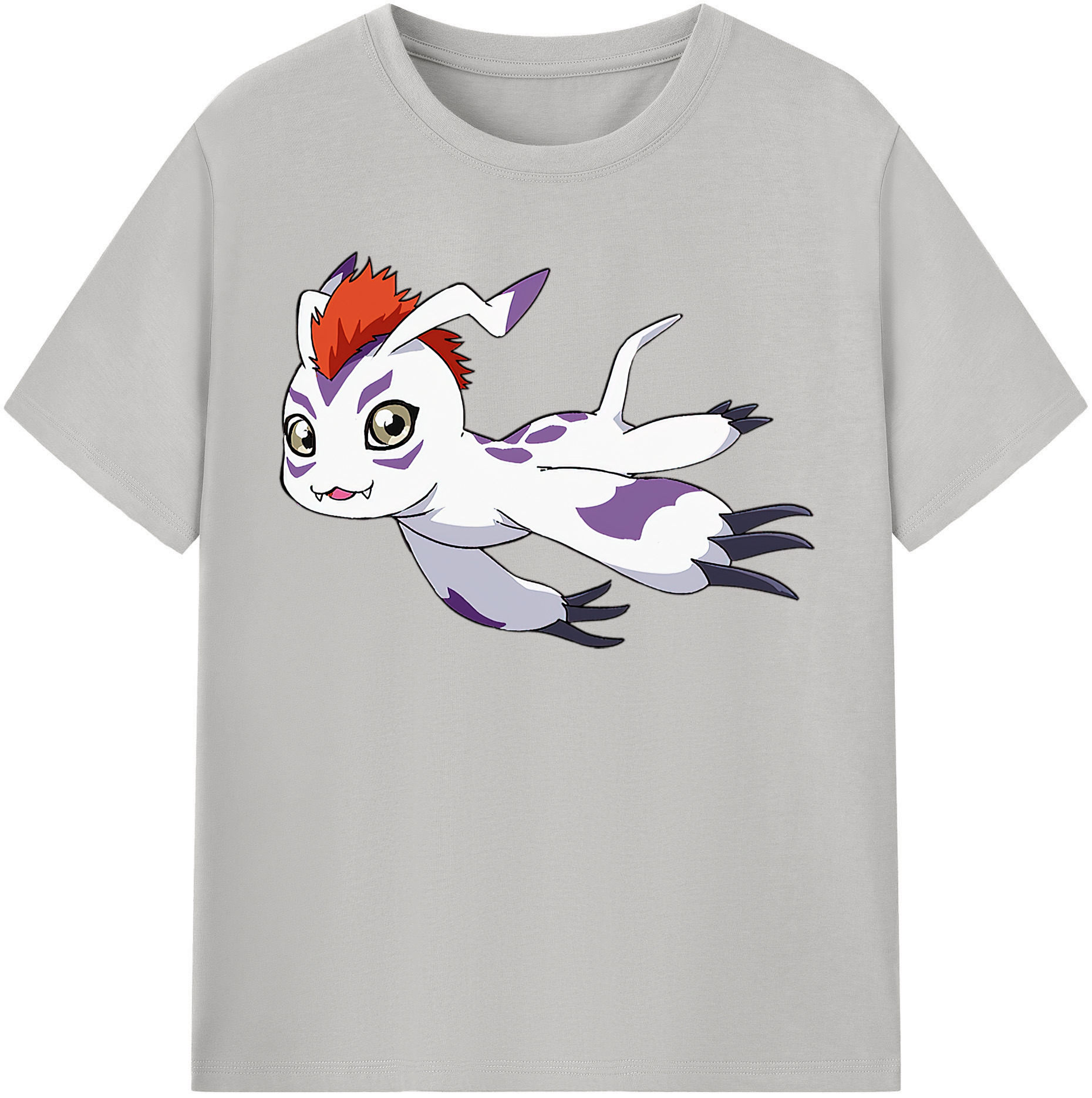 （画像用） Digimon デジタルモンスター/デジモン 綿100％半袖Tシャツ（フロントプリント）
