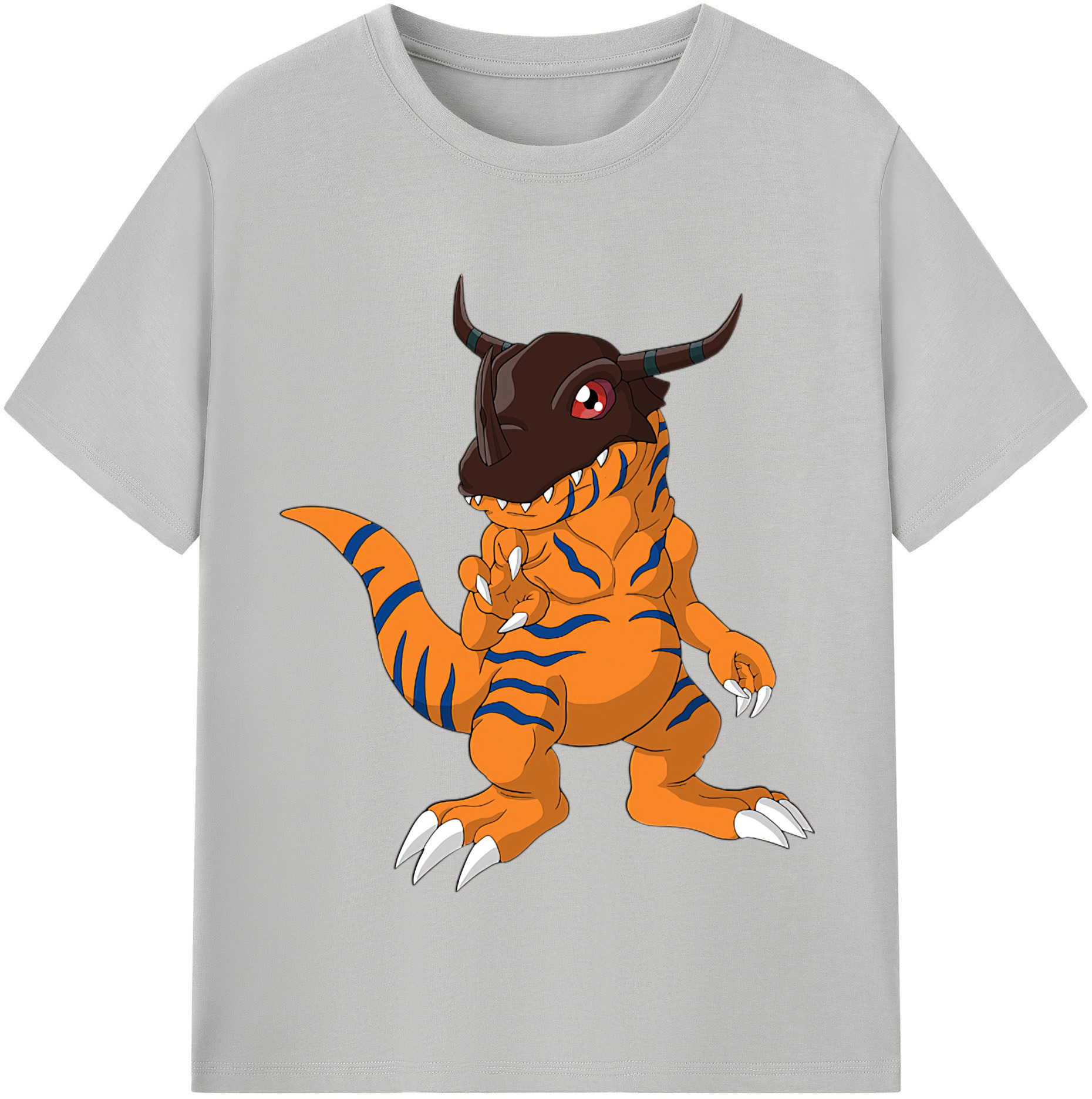 （画像用） Digimon デジタルモンスター/デジモン 綿100％半袖Tシャツ（フロントプリント）