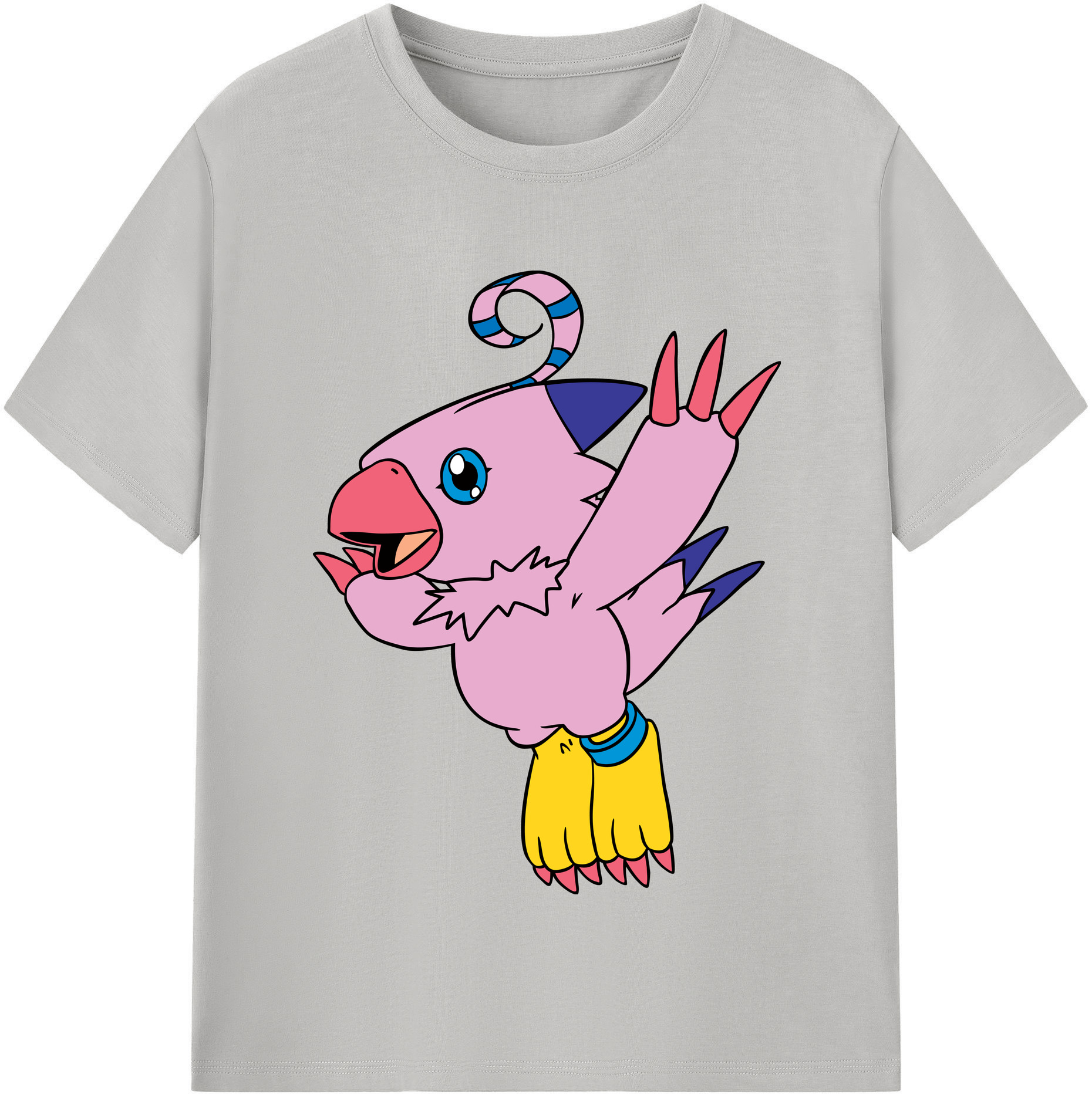 （画像用） Digimon デジタルモンスター/デジモン 綿100％半袖Tシャツ（フロントプリント）