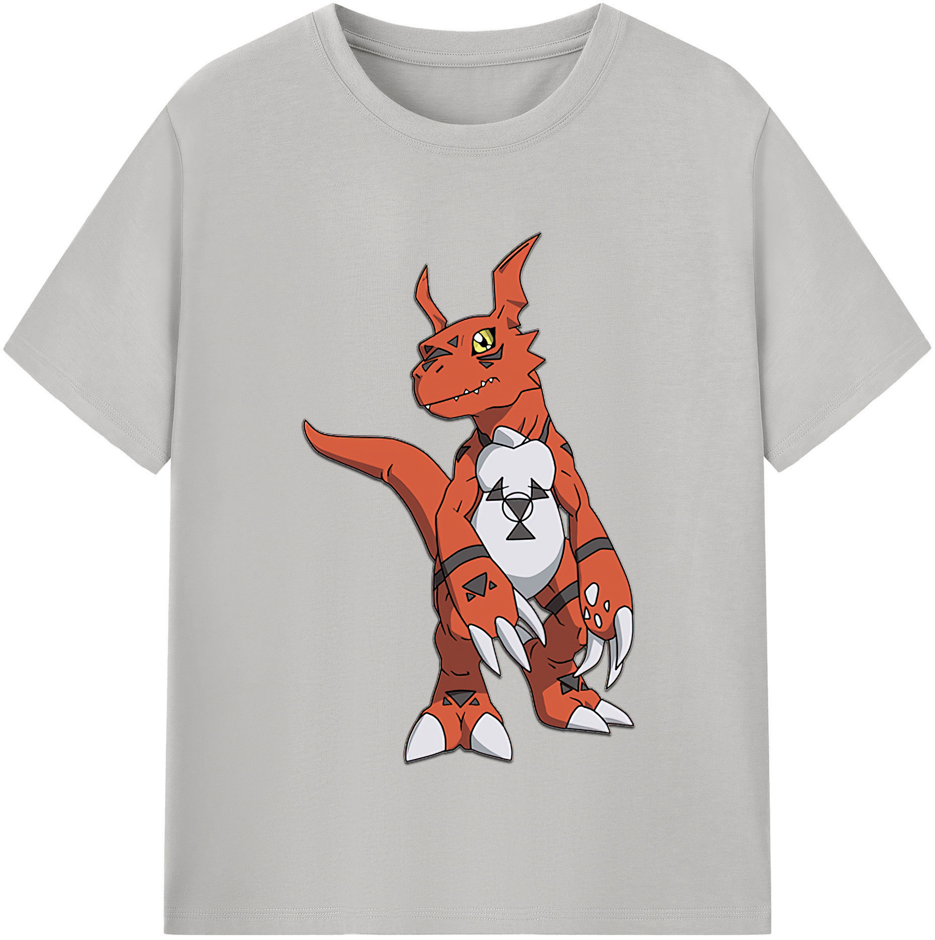 （画像用） Digimon デジタルモンスター/デジモン 綿100％半袖Tシャツ（フロントプリント）