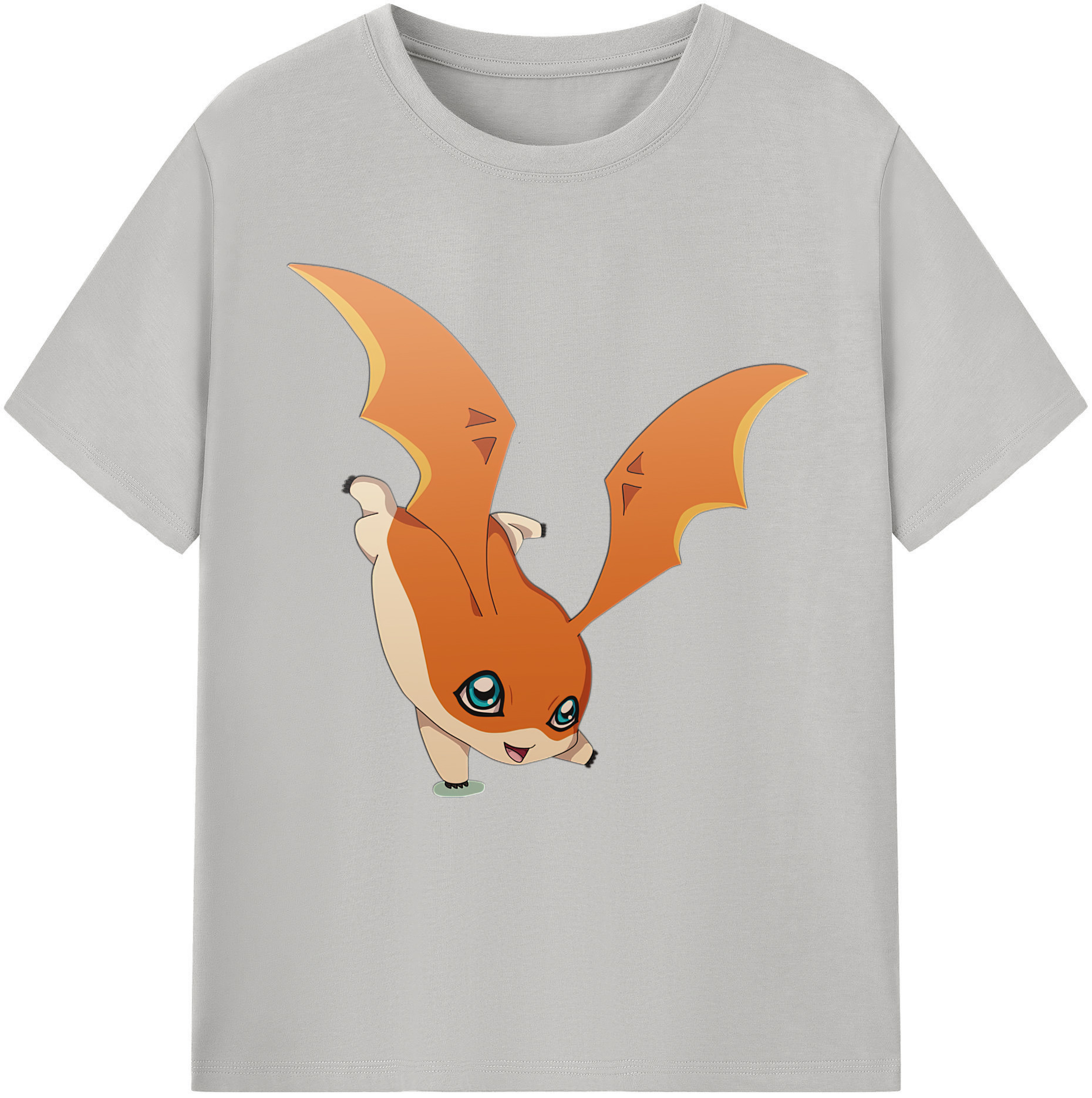 （画像用） Digimon デジタルモンスター/デジモン 綿100％半袖Tシャツ（フロントプリント）