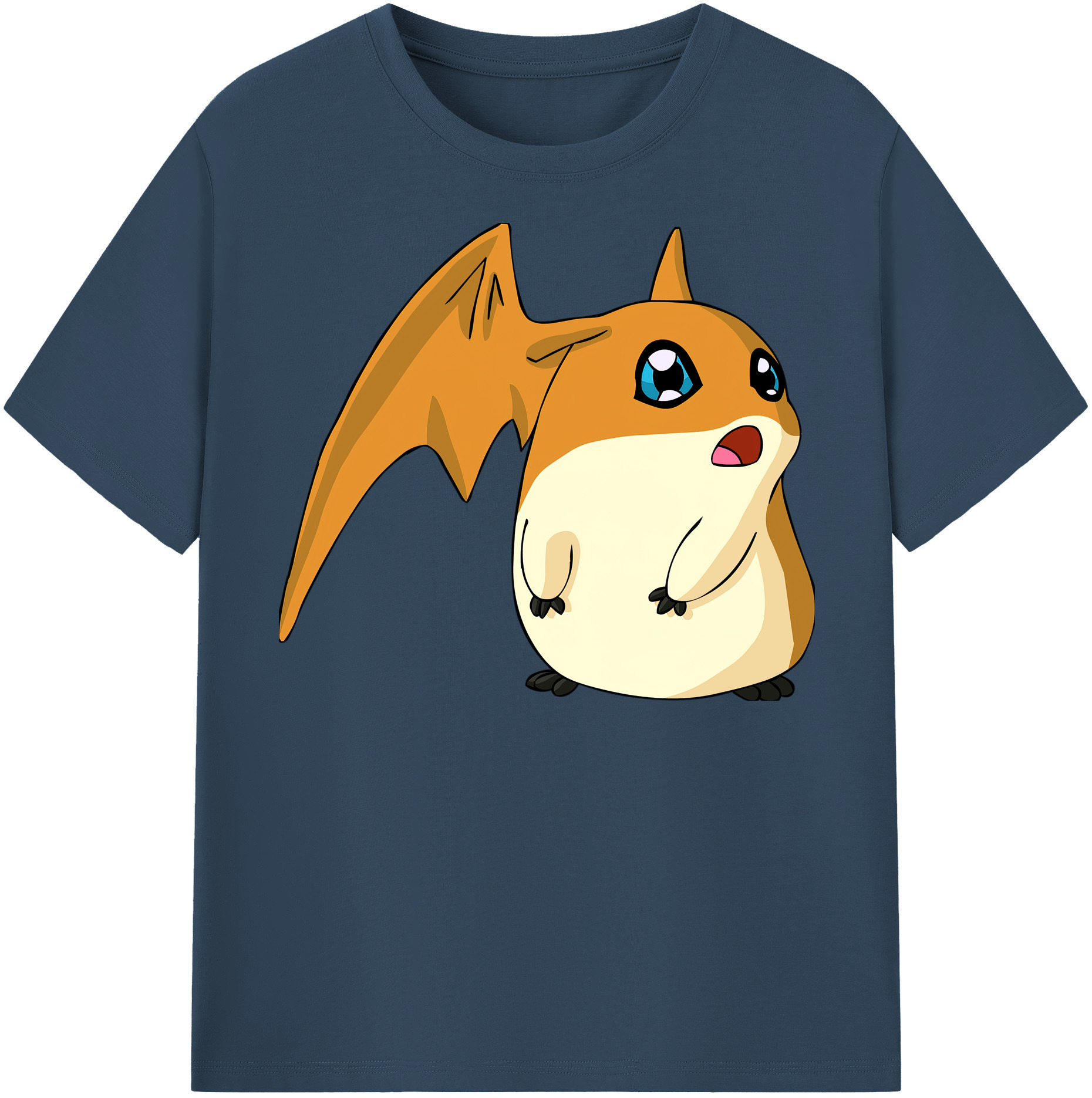 （画像用） Digimon デジタルモンスター/デジモン 綿100％半袖Tシャツ（フロントプリント）