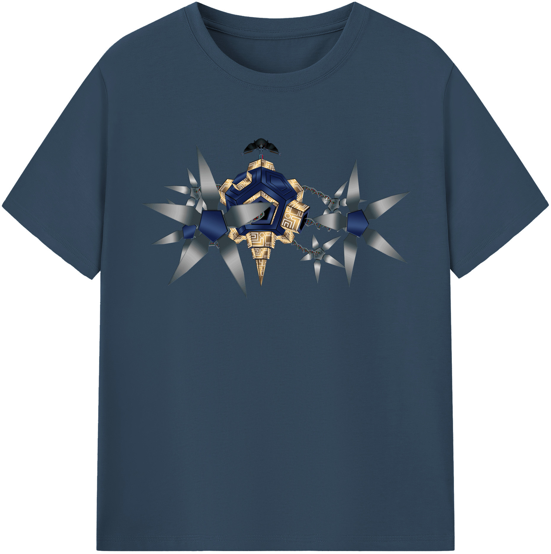 （画像用） Digimon デジタルモンスター/デジモン 綿100％半袖Tシャツ（フロントプリント）