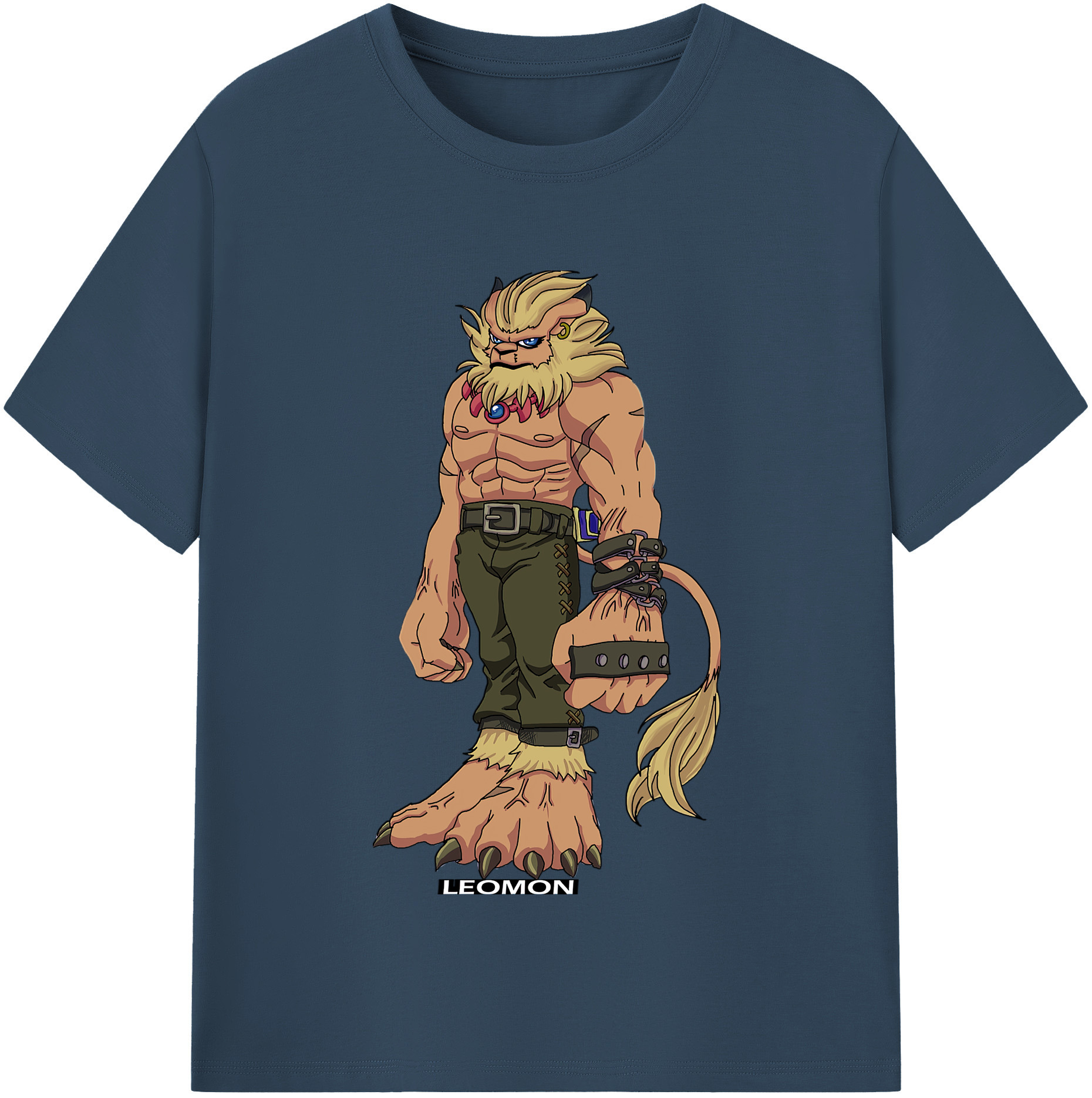 （画像用） Digimon デジタルモンスター/デジモン 綿100％半袖Tシャツ（フロントプリント）