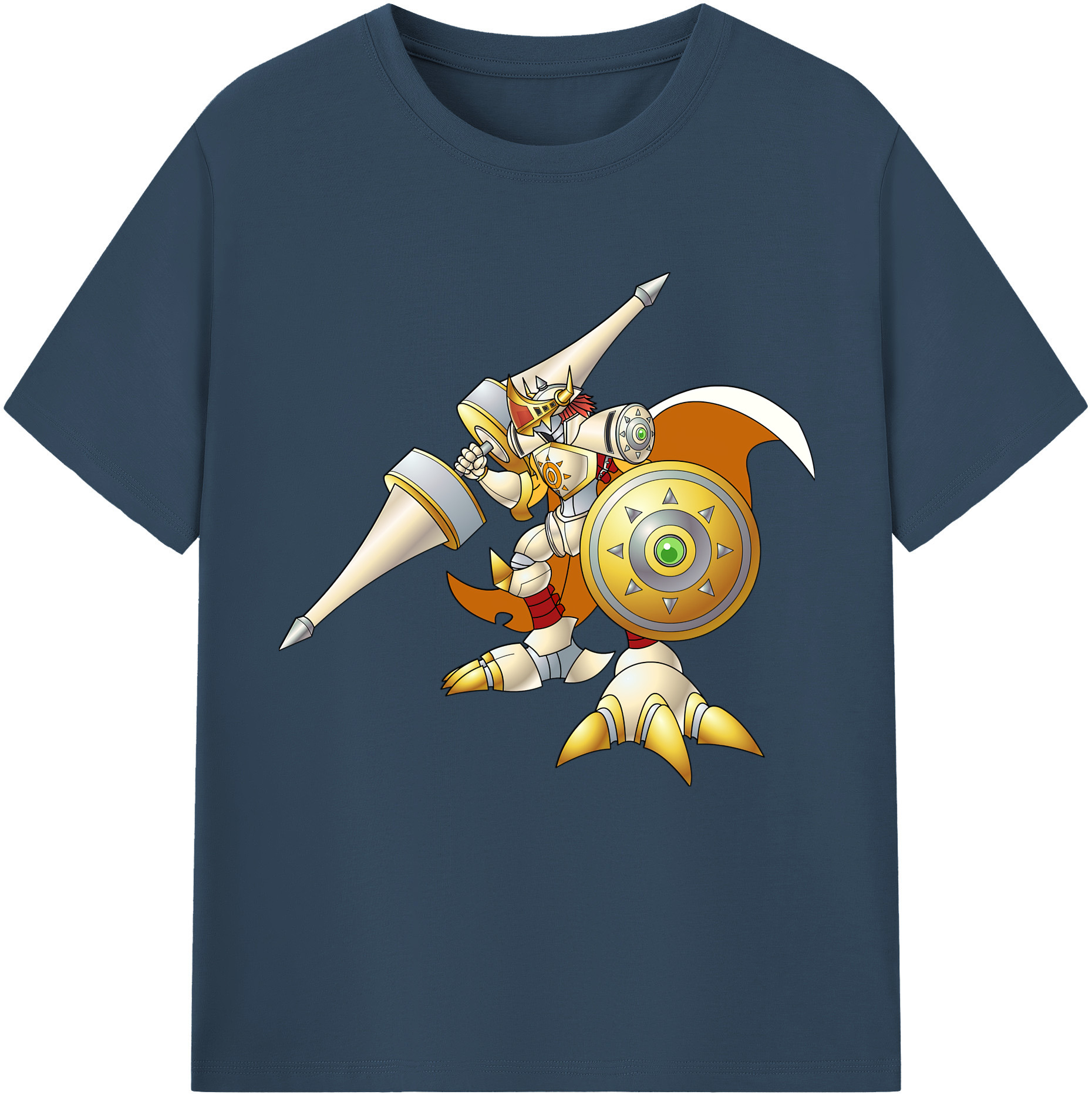 （画像用） Digimon デジタルモンスター/デジモン 綿100％半袖Tシャツ（フロントプリント）