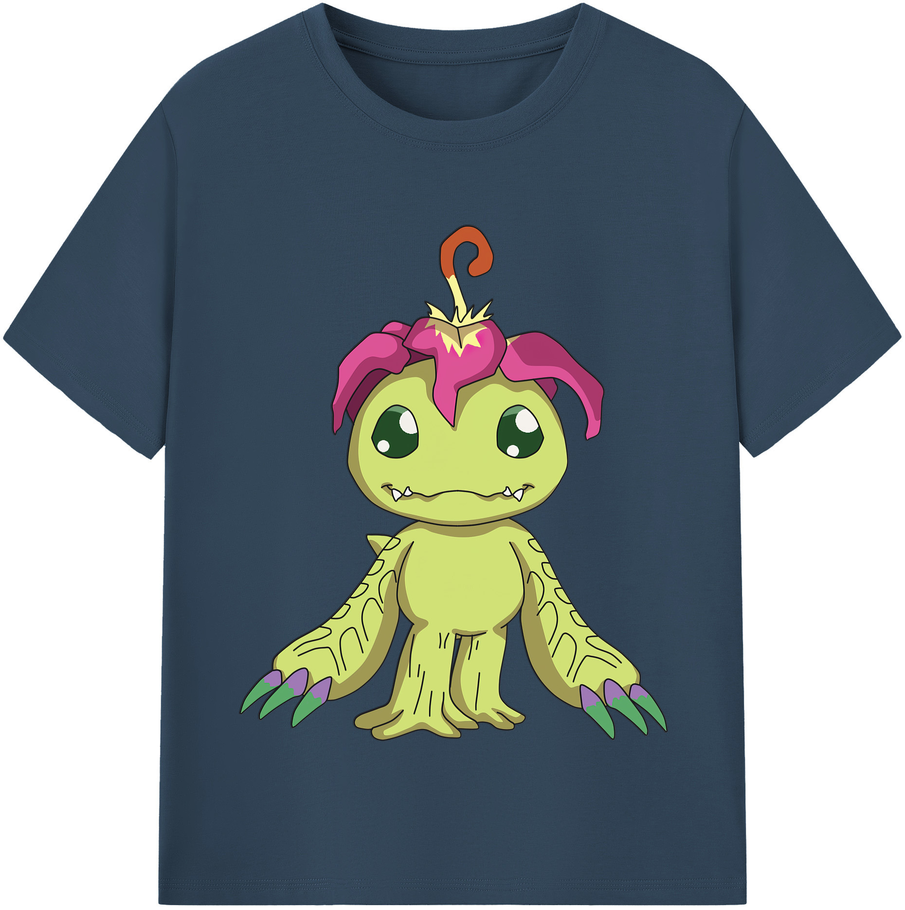 （画像用） Digimon デジタルモンスター/デジモン 綿100％半袖Tシャツ（フロントプリント）
