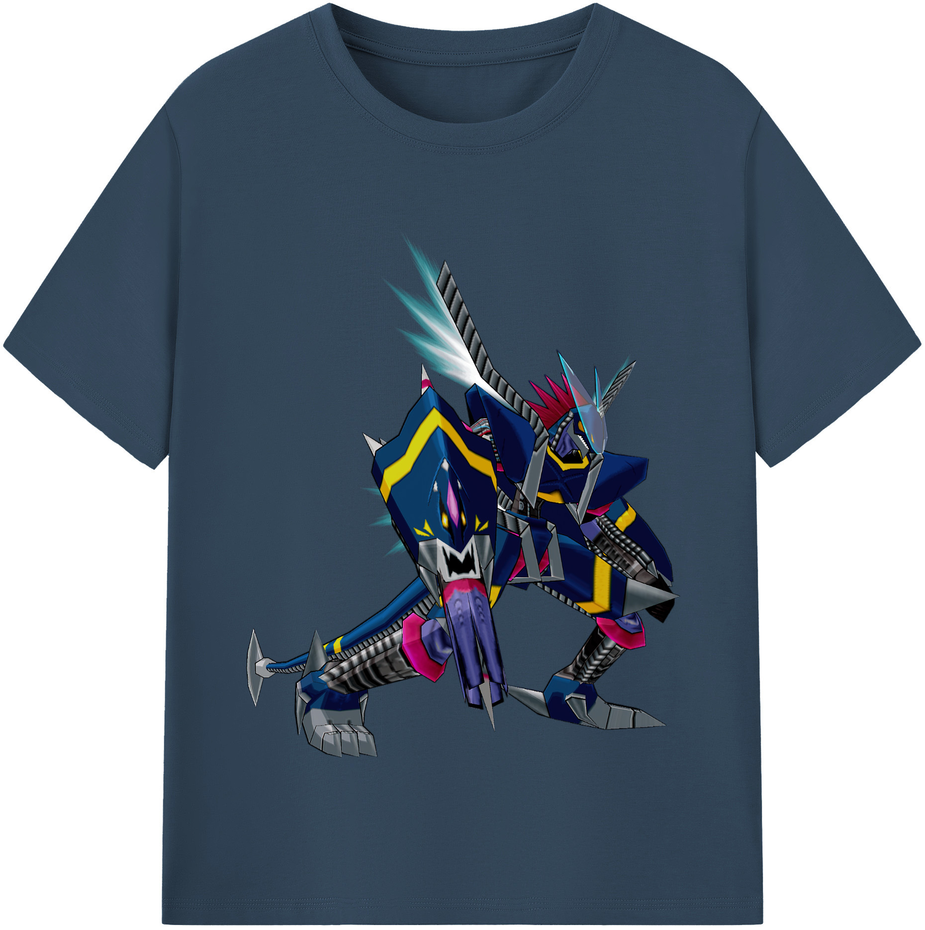 （画像用） Digimon デジタルモンスター/デジモン 綿100％半袖Tシャツ（フロントプリント）