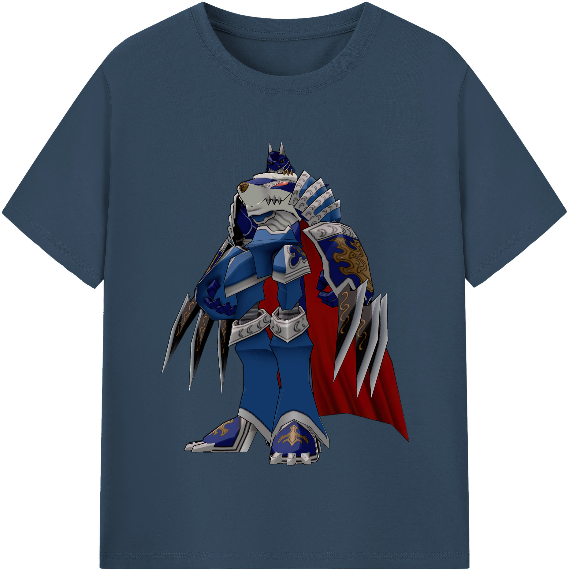 （画像用） Digimon デジタルモンスター/デジモン 綿100％半袖Tシャツ（フロントプリント）