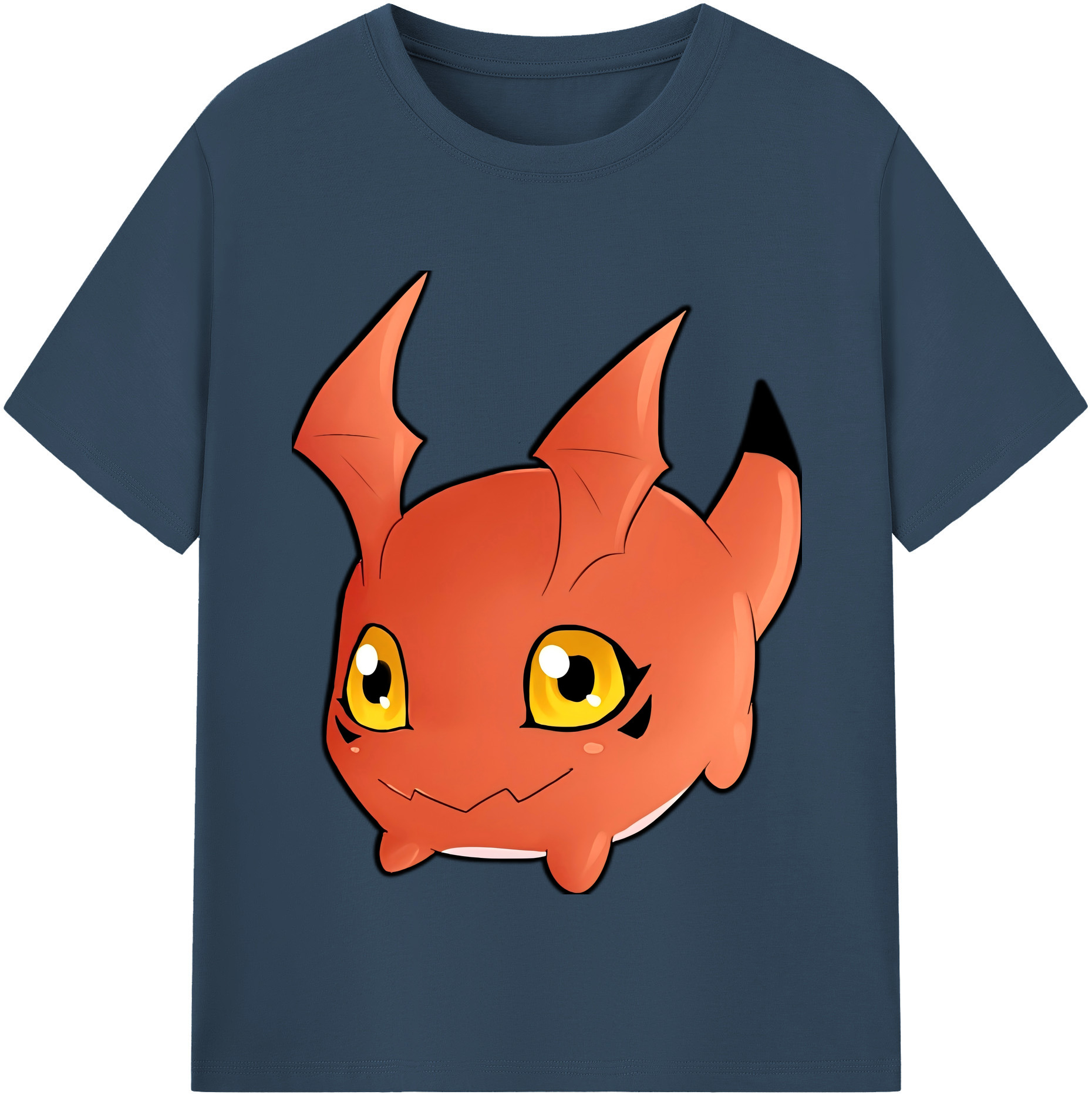 （画像用） Digimon デジタルモンスター/デジモン 綿100％半袖Tシャツ（フロントプリント）