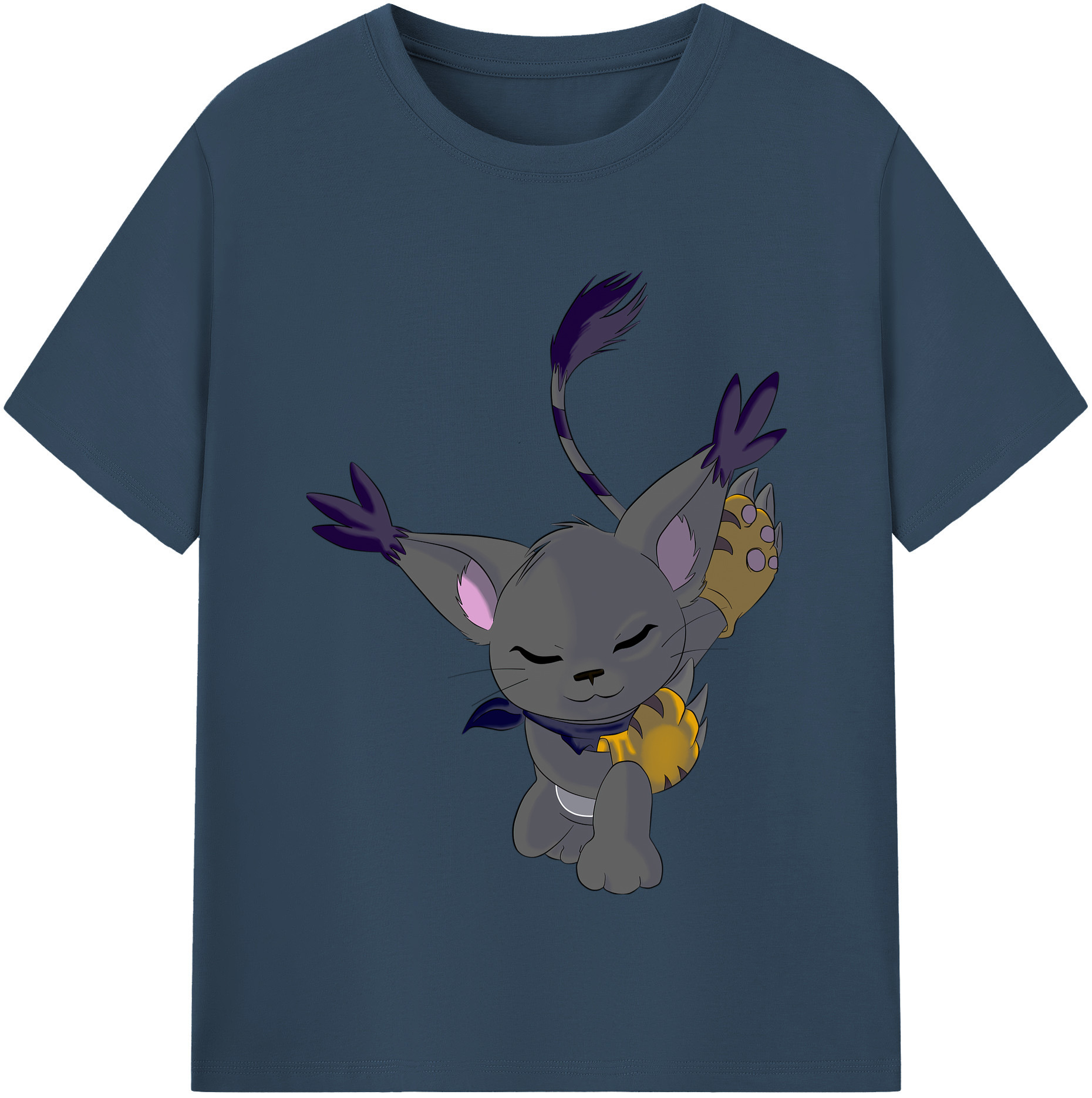 （画像用） Digimon デジタルモンスター/デジモン 綿100％半袖Tシャツ（フロントプリント）