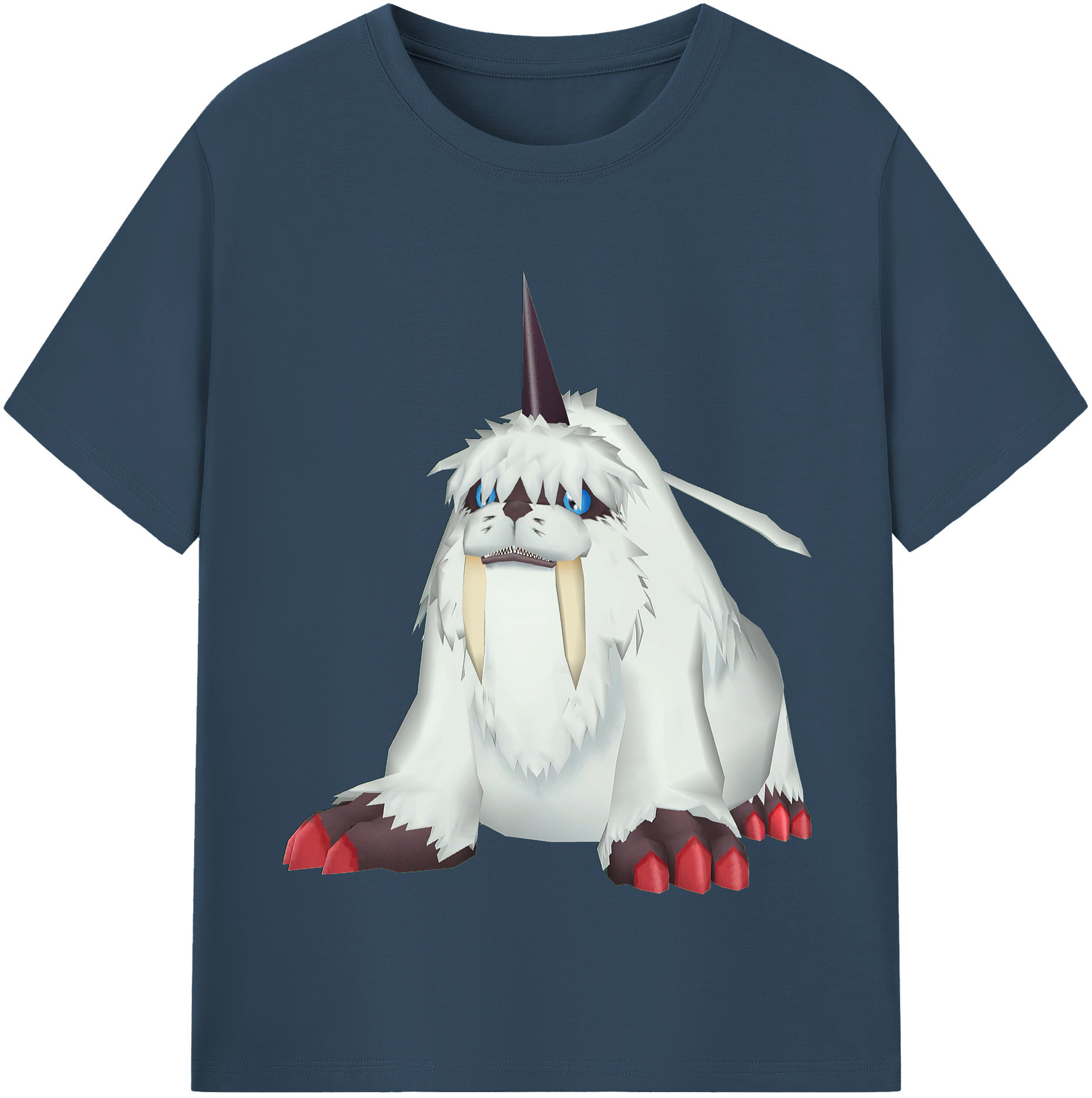 （画像用） Digimon デジタルモンスター/デジモン 綿100％半袖Tシャツ（フロントプリント）