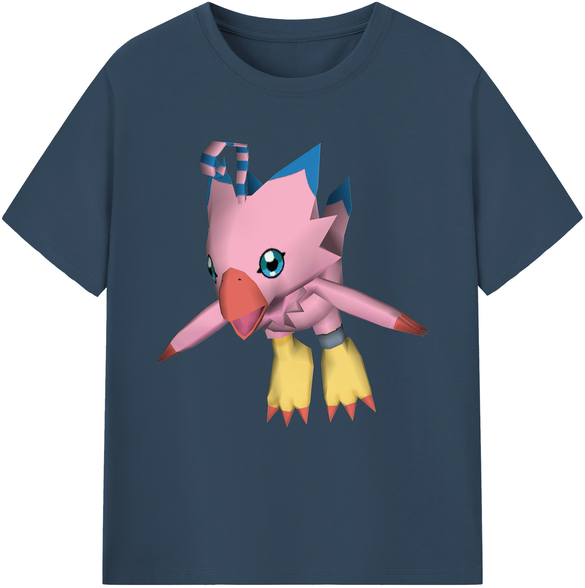 （画像用） Digimon デジタルモンスター/デジモン 綿100％半袖Tシャツ（フロントプリント）