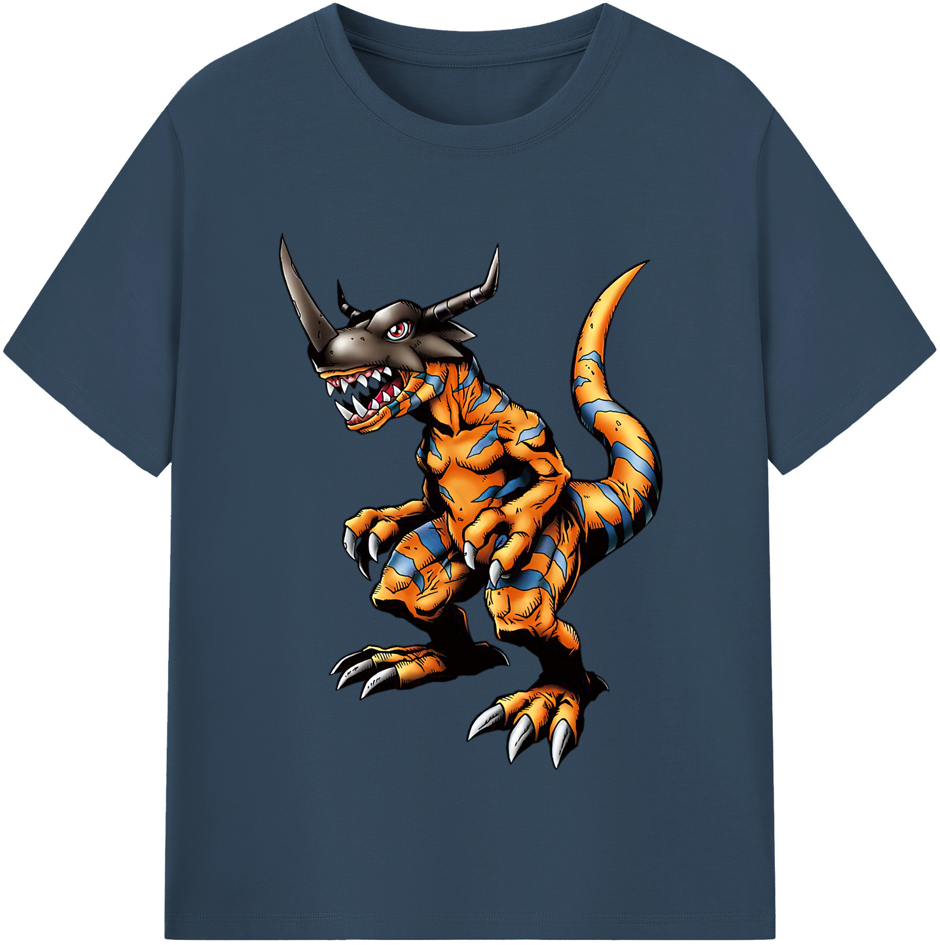 （画像用） Digimon デジタルモンスター/デジモン 綿100％半袖Tシャツ（フロントプリント）