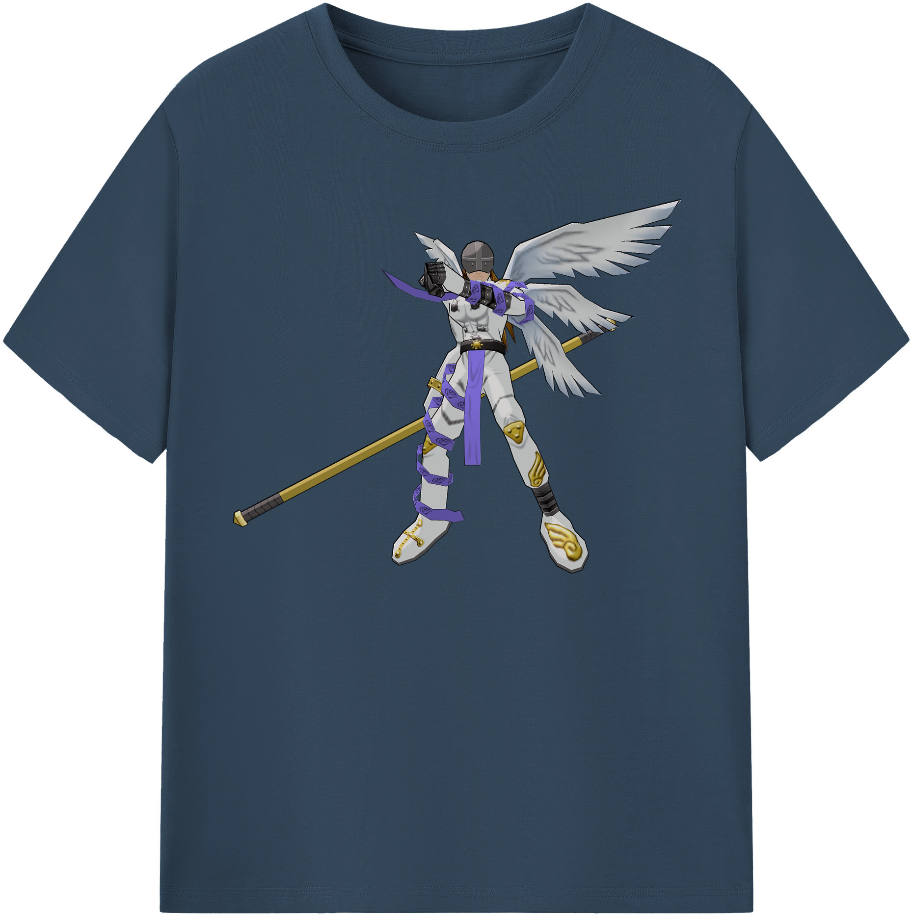 （画像用） Digimon デジタルモンスター/デジモン 綿100％半袖Tシャツ（フロントプリント）