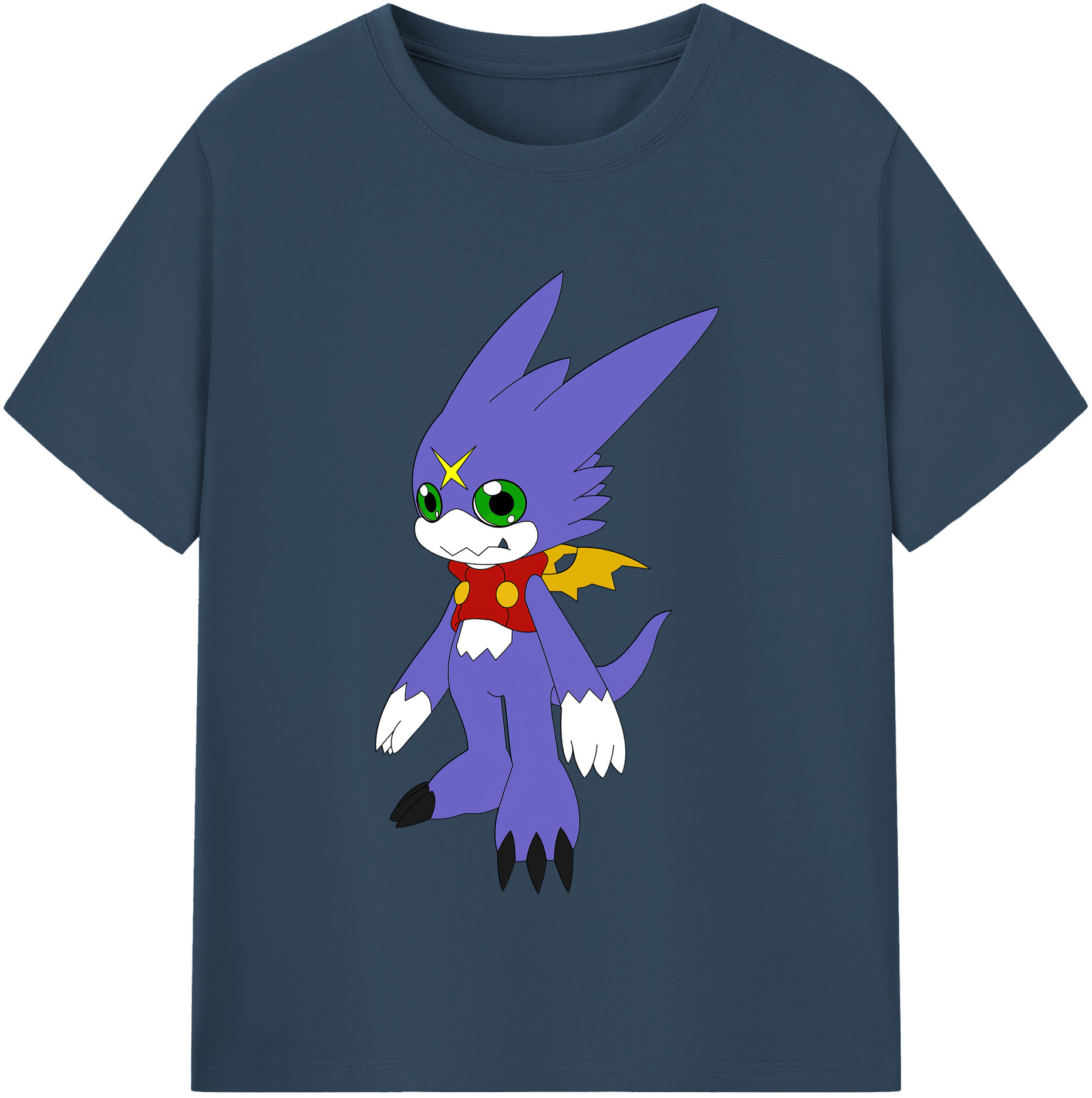 （画像用） Digimon デジタルモンスター/デジモン 綿100％半袖Tシャツ（フロントプリント）