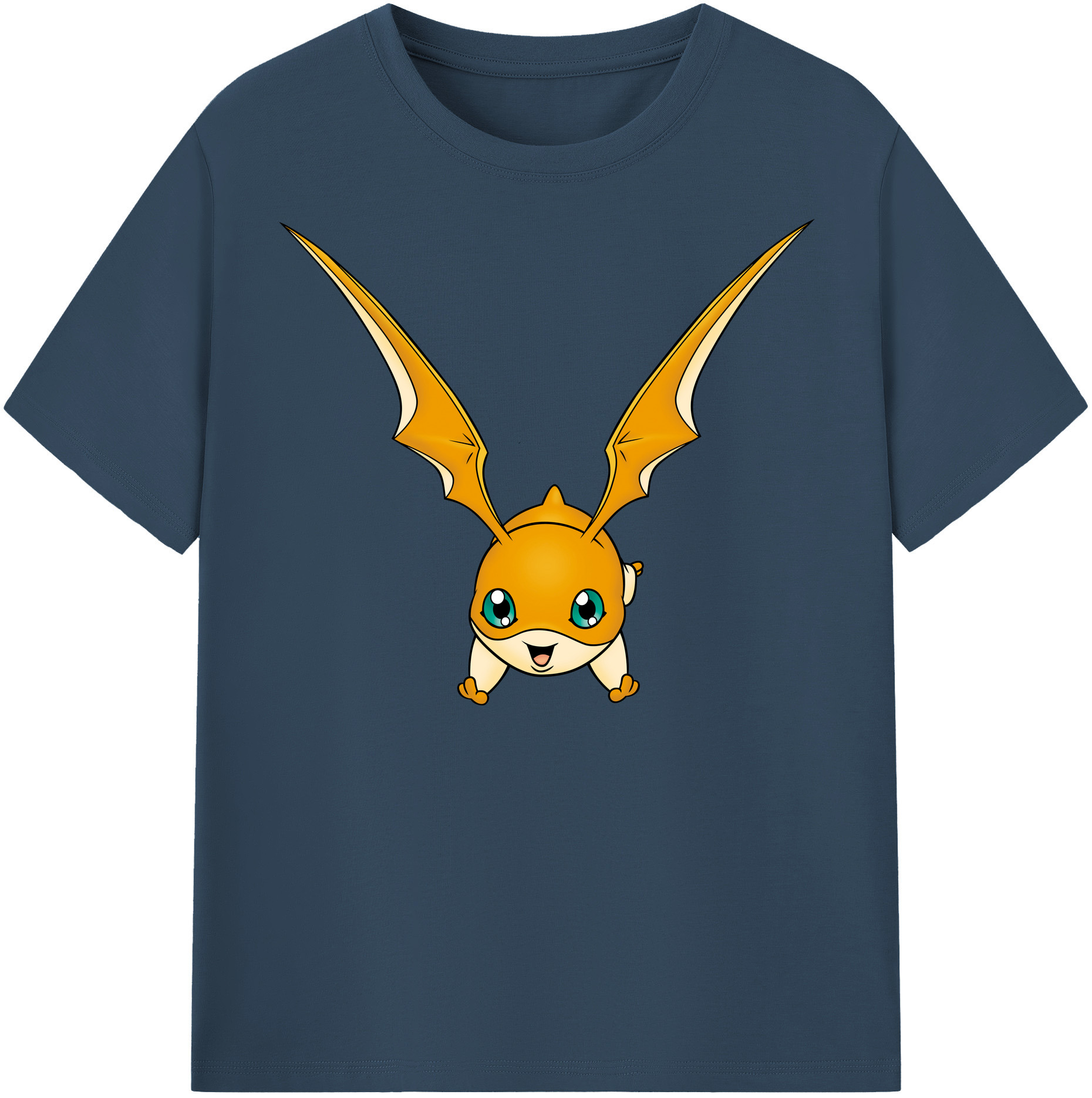 （画像用） Digimon デジタルモンスター/デジモン 綿100％半袖Tシャツ（フロントプリント）