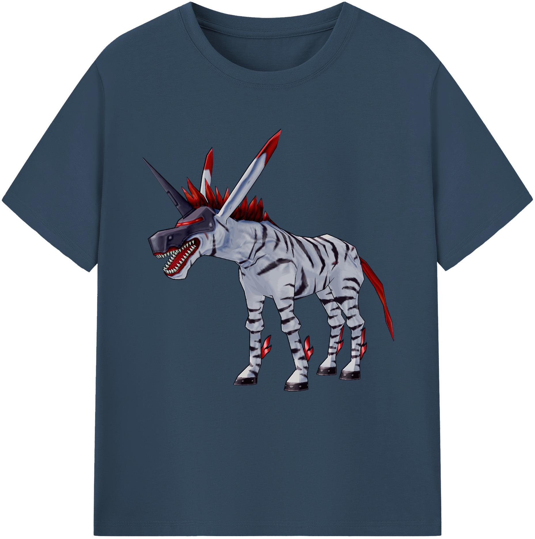 （画像用） Digimon デジタルモンスター/デジモン 綿100％半袖Tシャツ（フロントプリント）
