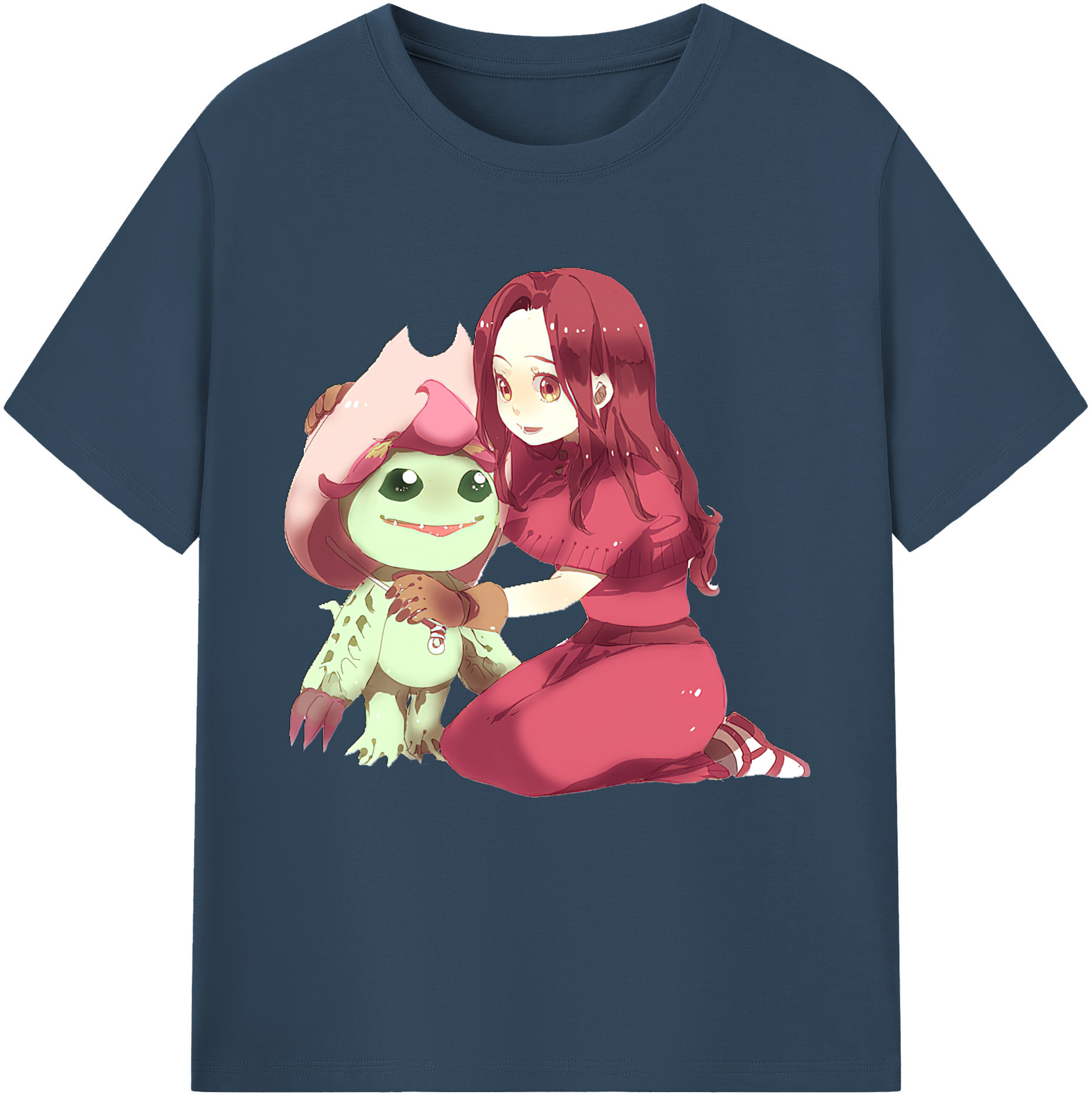 （画像用） Digimon デジタルモンスター/デジモン 綿100％半袖Tシャツ（フロントプリント）
