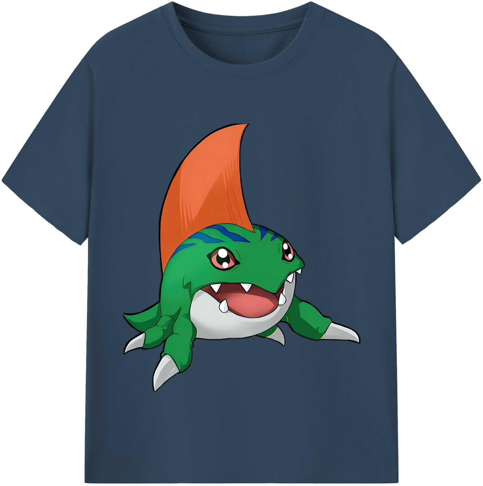 （画像用） Digimon デジタルモンスター/デジモン 綿100％半袖Tシャツ（フロントプリント）