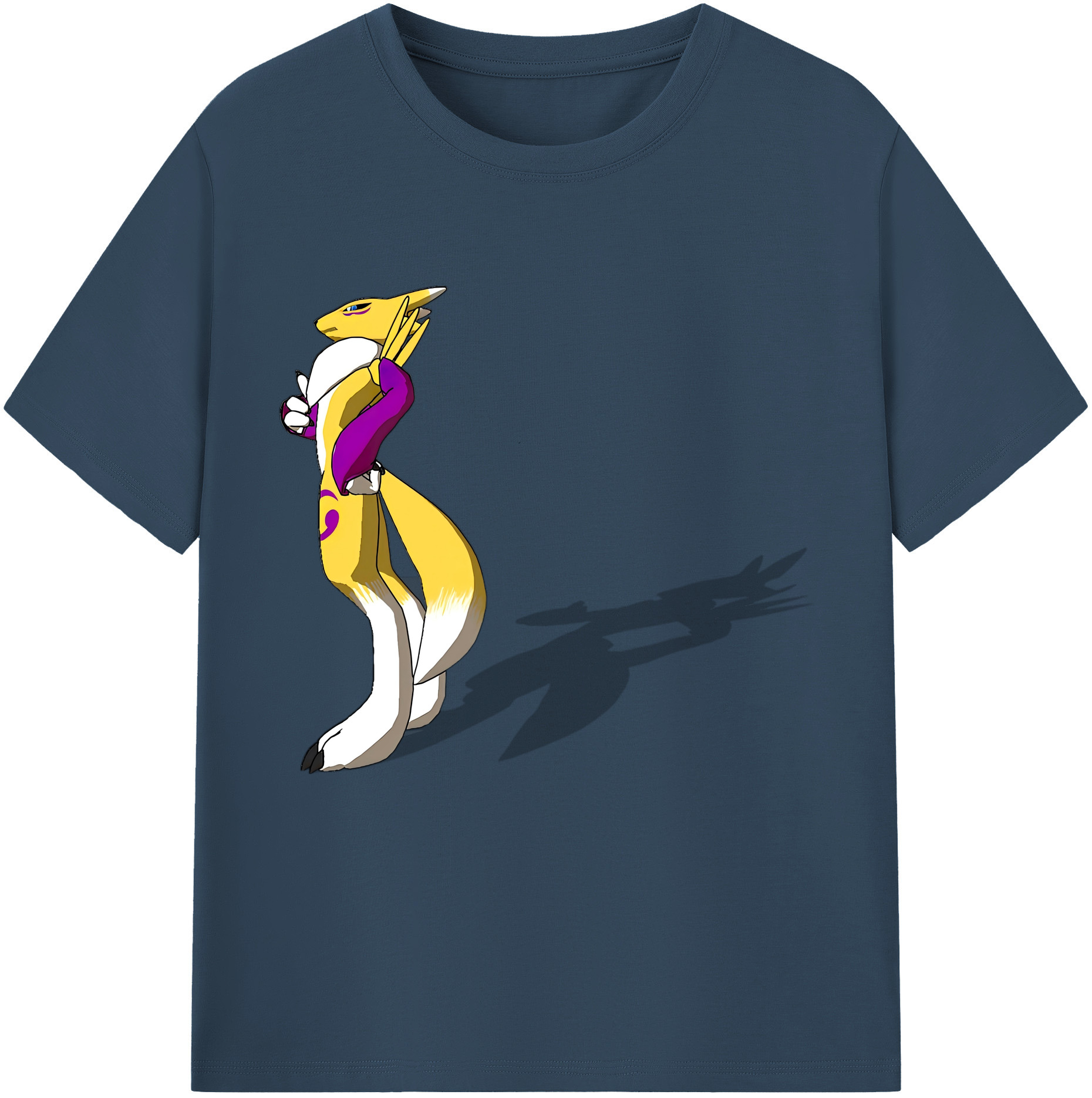 （画像用） Digimon デジタルモンスター/デジモン 綿100％半袖Tシャツ（フロントプリント）