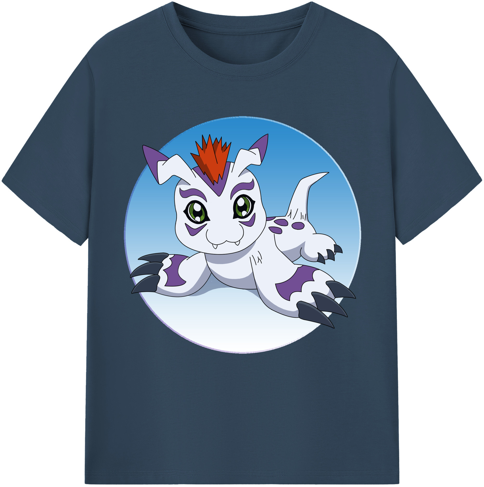 （画像用） Digimon デジタルモンスター/デジモン 綿100％半袖Tシャツ（フロントプリント）