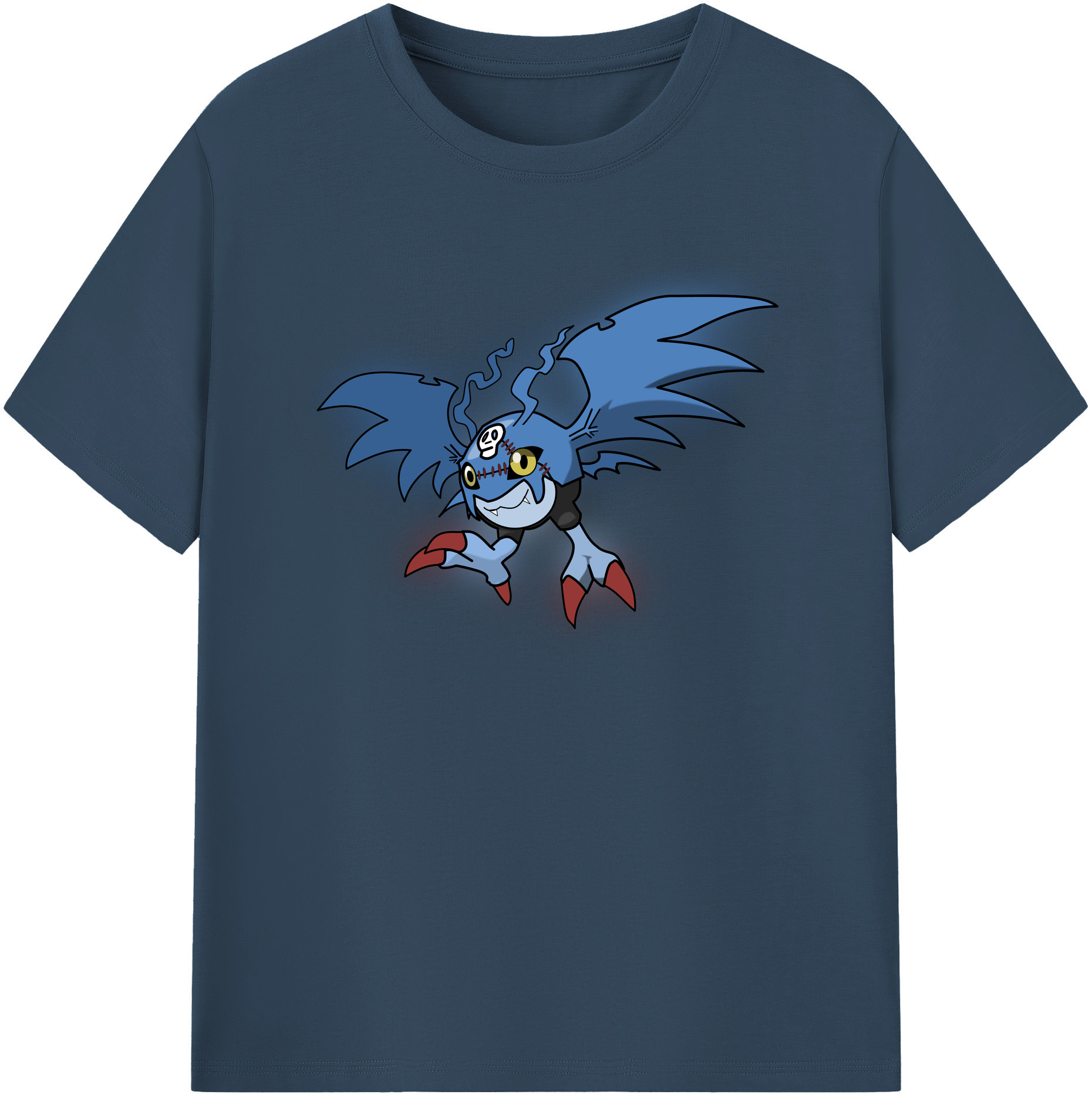 （画像用） Digimon デジタルモンスター/デジモン 綿100％半袖Tシャツ（フロントプリント）