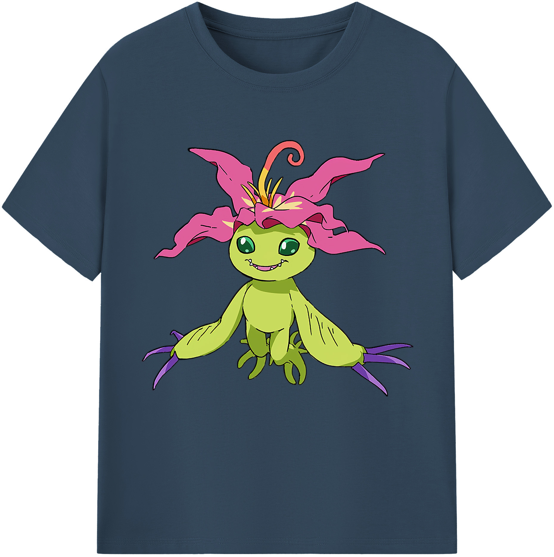 （画像用） Digimon デジタルモンスター/デジモン 綿100％半袖Tシャツ（フロントプリント）