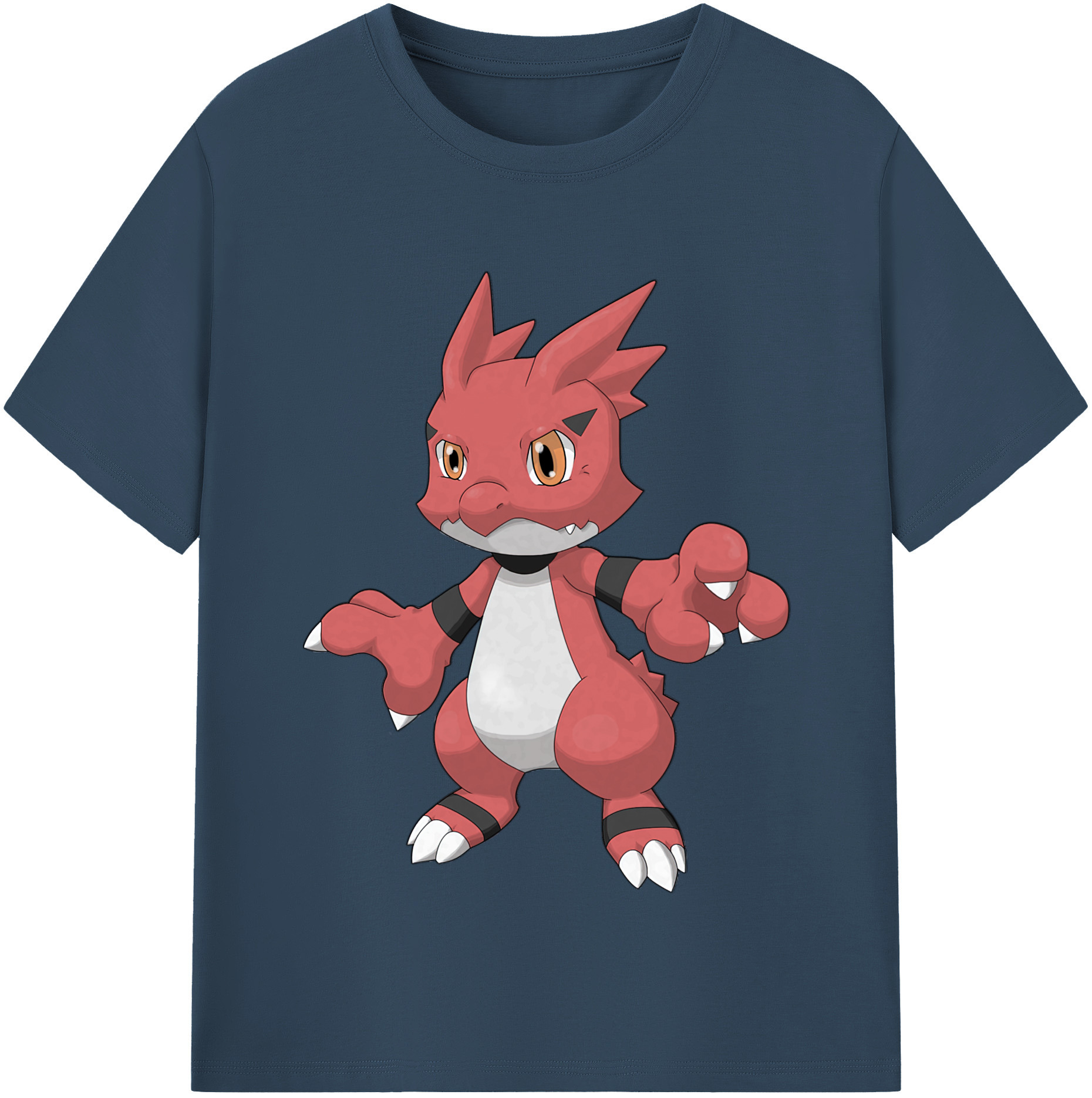 （画像用） Digimon デジタルモンスター/デジモン 綿100％半袖Tシャツ（フロントプリント）