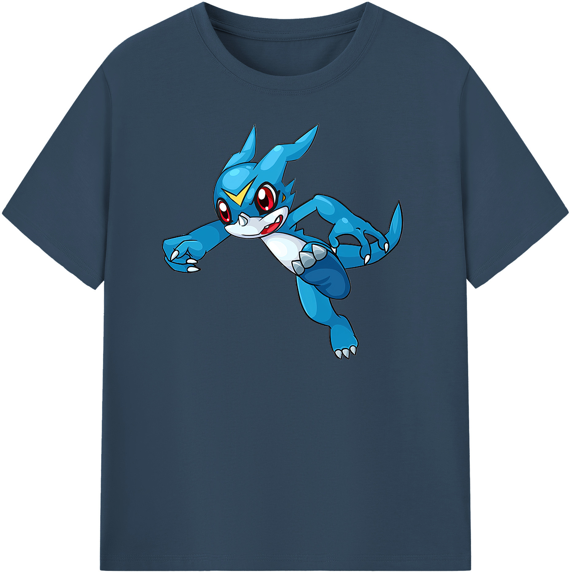 （画像用） Digimon デジタルモンスター/デジモン 綿100％半袖Tシャツ（フロントプリント）