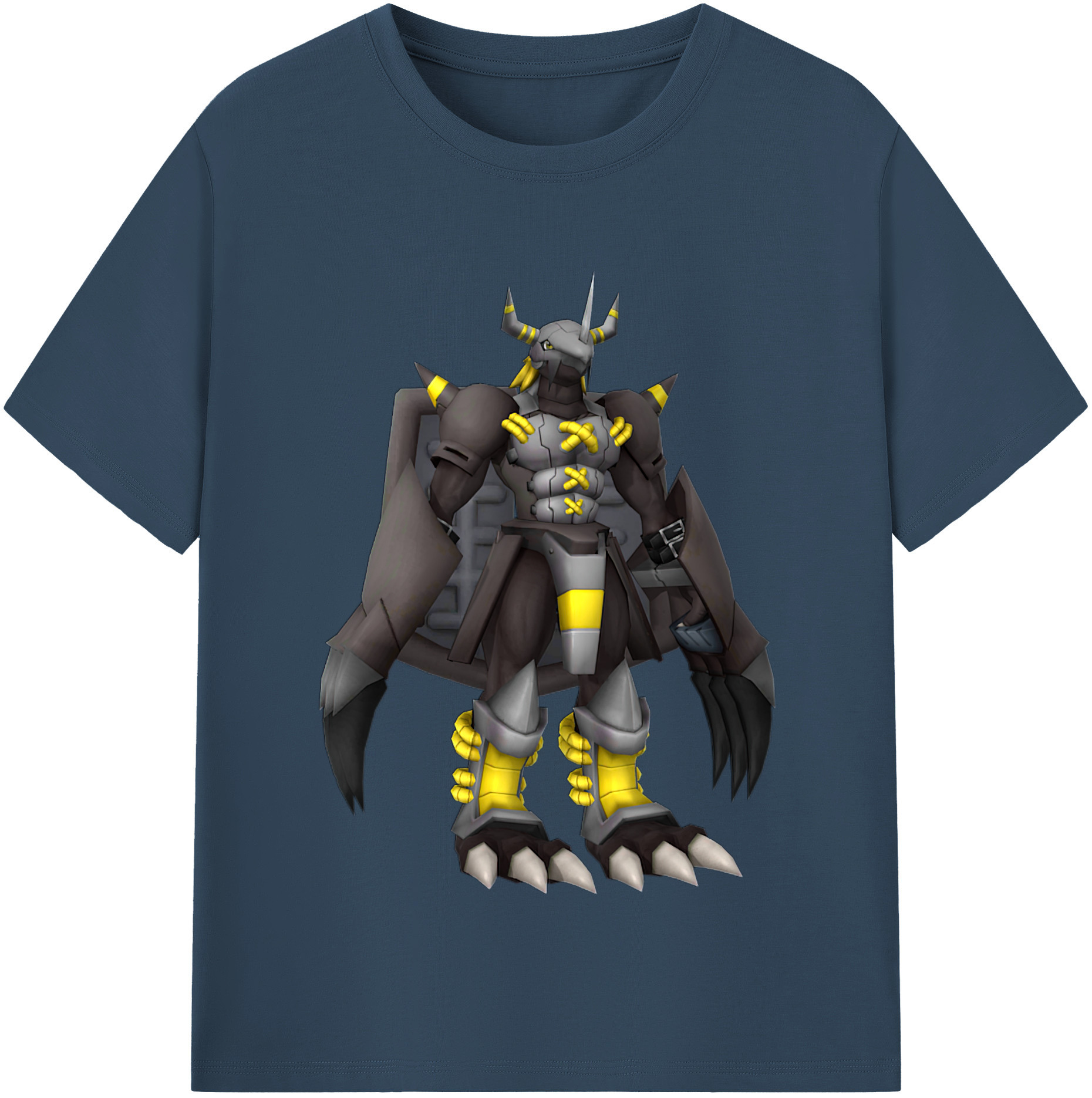 （画像用） Digimon デジタルモンスター/デジモン 綿100％半袖Tシャツ（フロントプリント）
