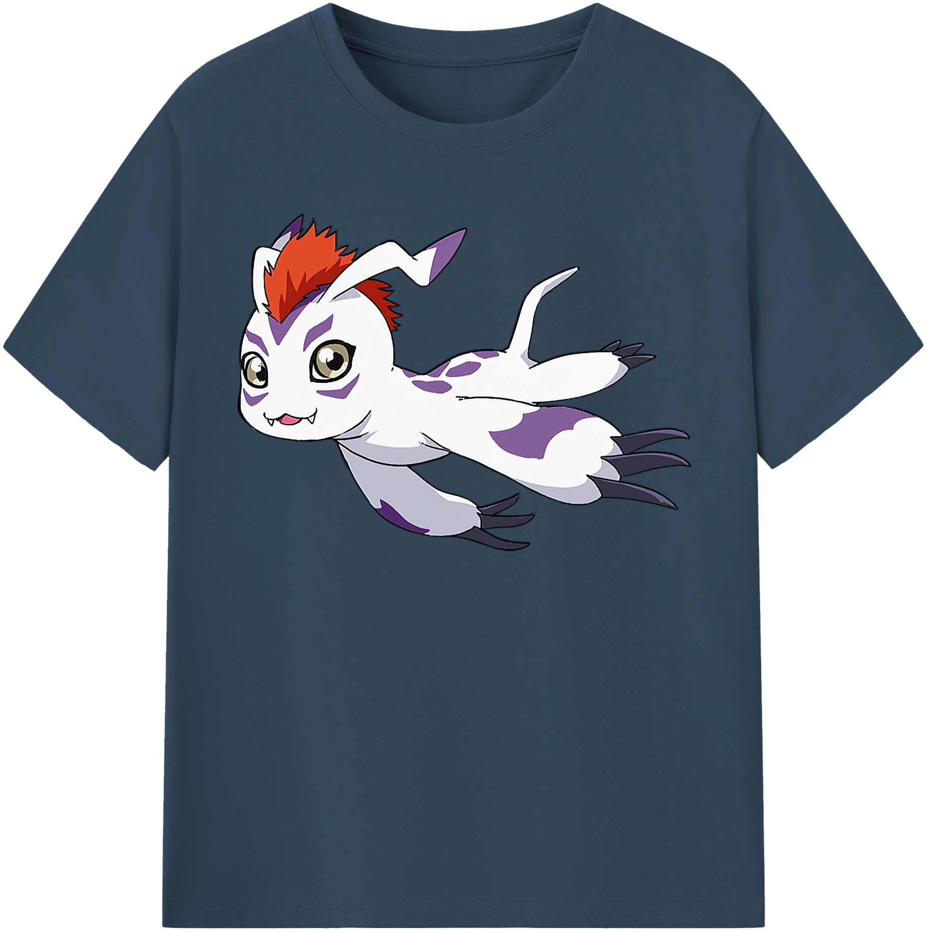 （画像用） Digimon デジタルモンスター/デジモン 綿100％半袖Tシャツ（フロントプリント）