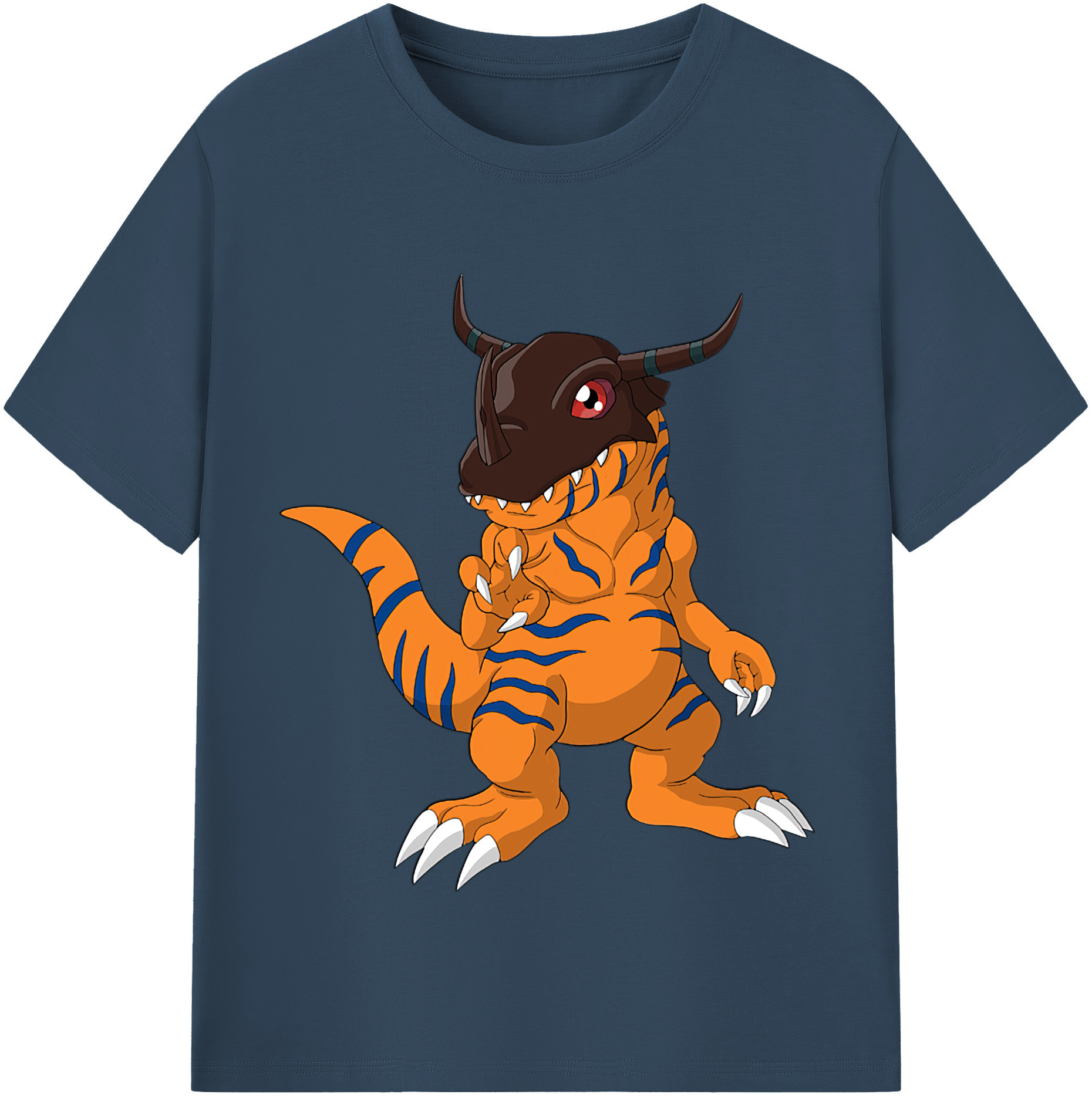（画像用） Digimon デジタルモンスター/デジモン 綿100％半袖Tシャツ（フロントプリント）