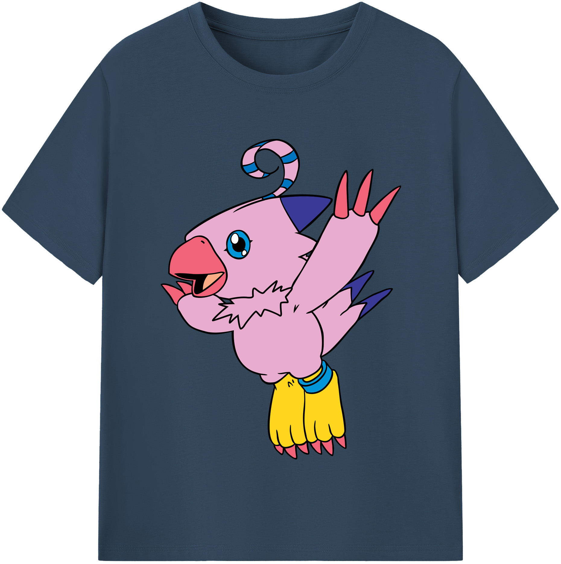 （画像用） Digimon デジタルモンスター/デジモン 綿100％半袖Tシャツ（フロントプリント）