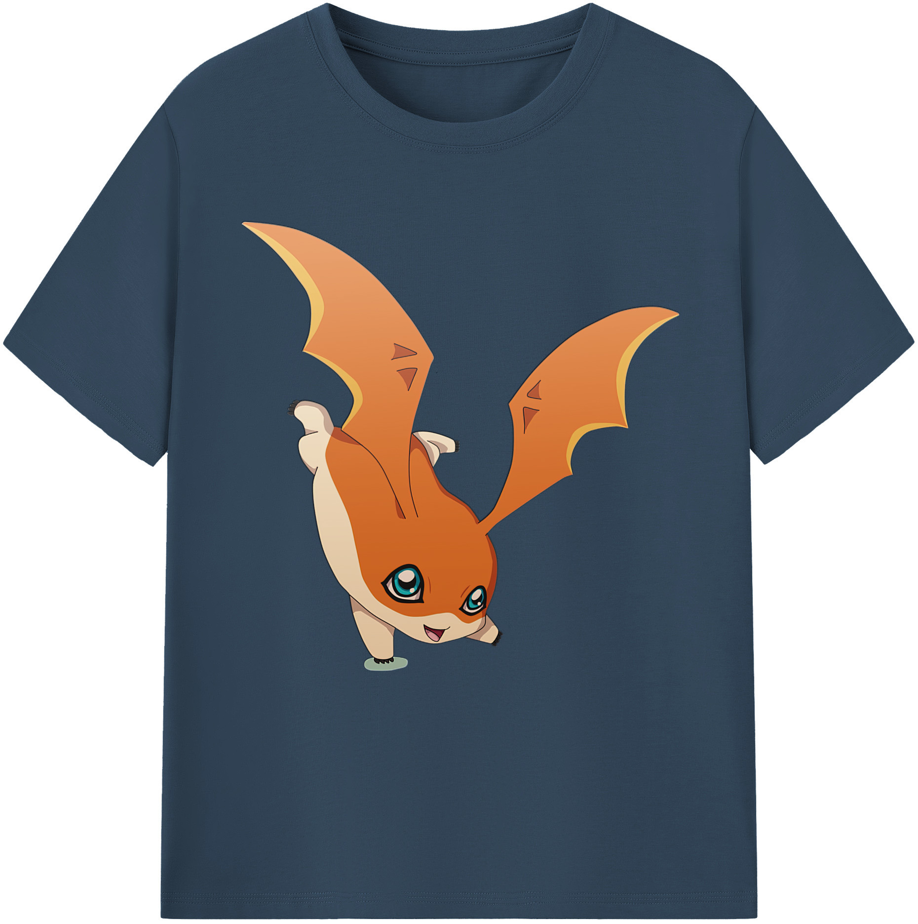 （画像用） Digimon デジタルモンスター/デジモン 綿100％半袖Tシャツ（フロントプリント）