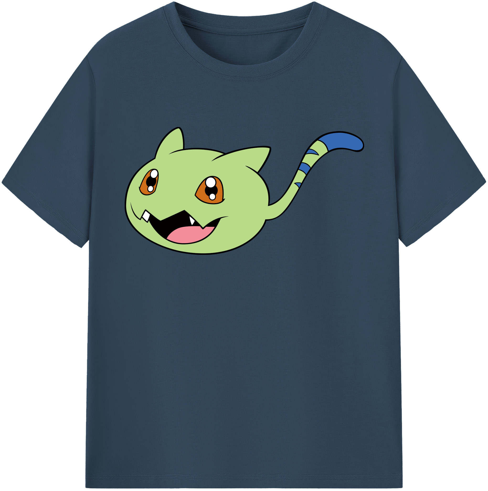 （画像用） Digimon デジタルモンスター/デジモン 綿100％半袖Tシャツ（フロントプリント）