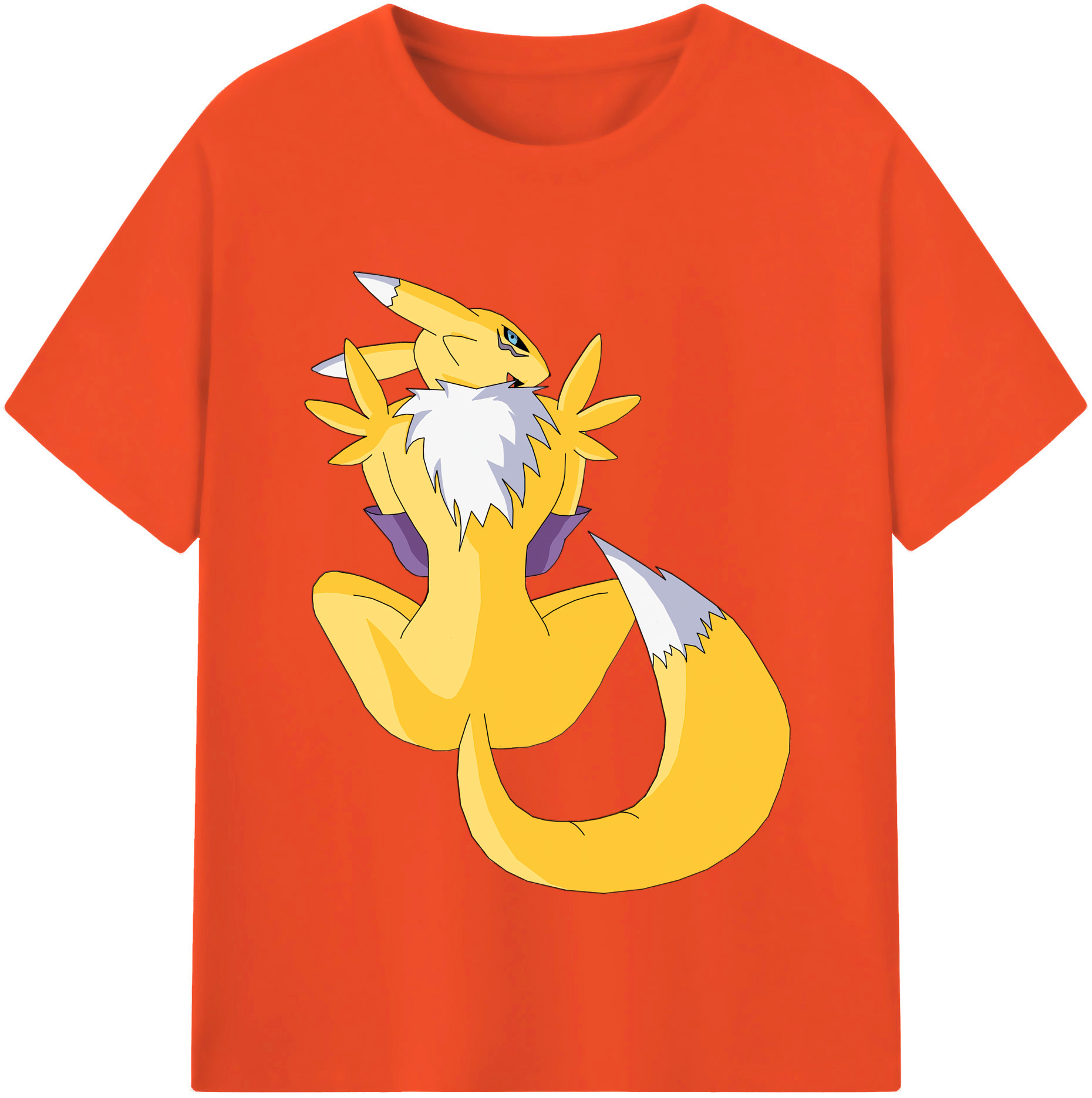 （画像用） Digimon デジタルモンスター/デジモン 綿100％半袖Tシャツ（フロントプリント）